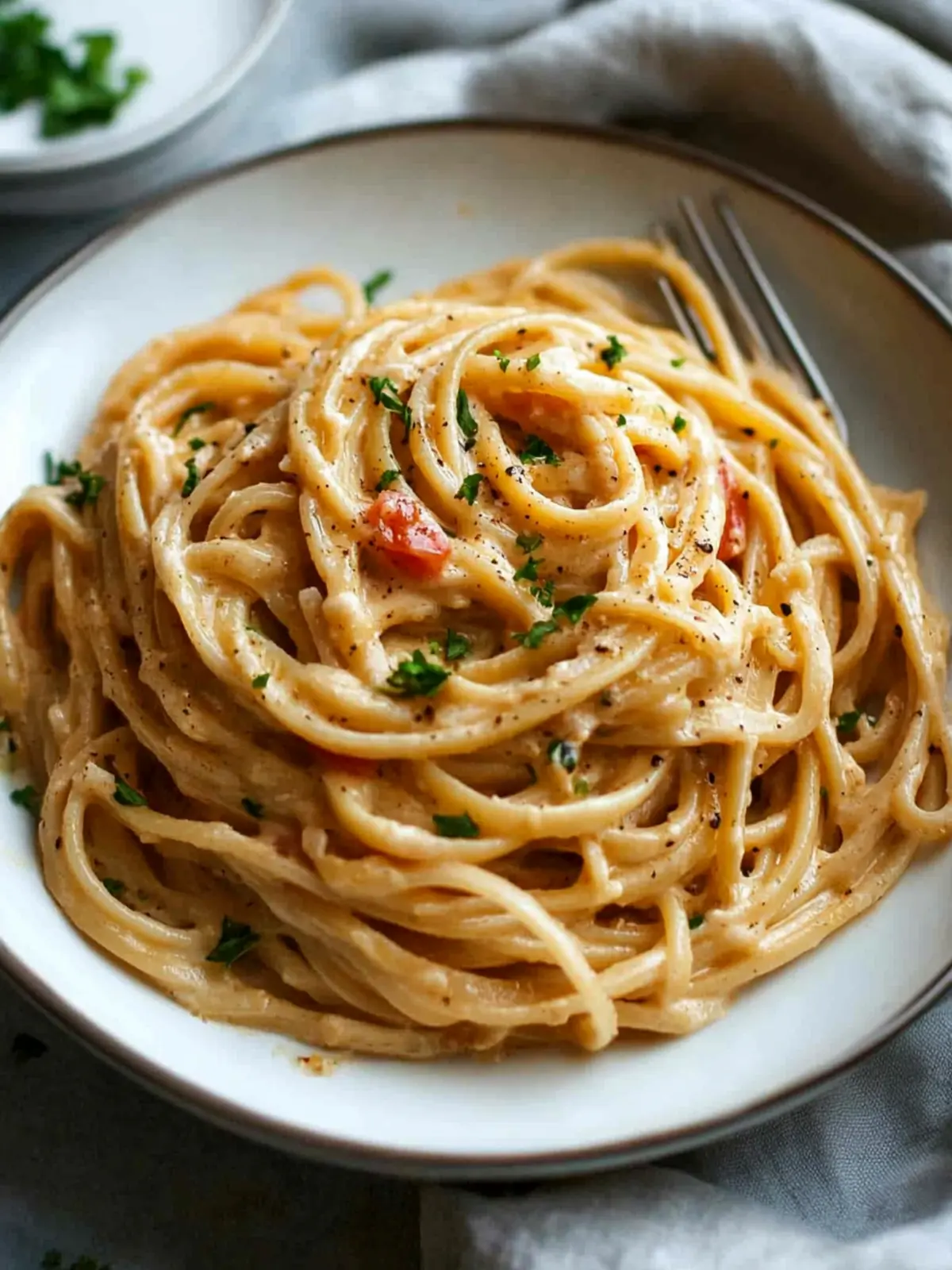 Creamy Cajun Linguine for Two - Spicy Comfort in 30 Minutes 4 Creamy Cajun Linguine