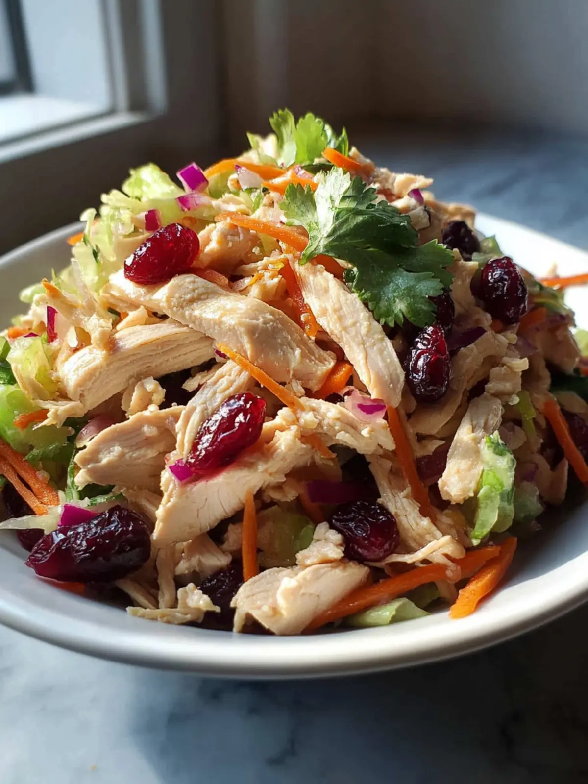 Delicious Asian Chicken Cranberry Salad in Just 15 Minutes 3 Asian Chicken Cranberry Salad
