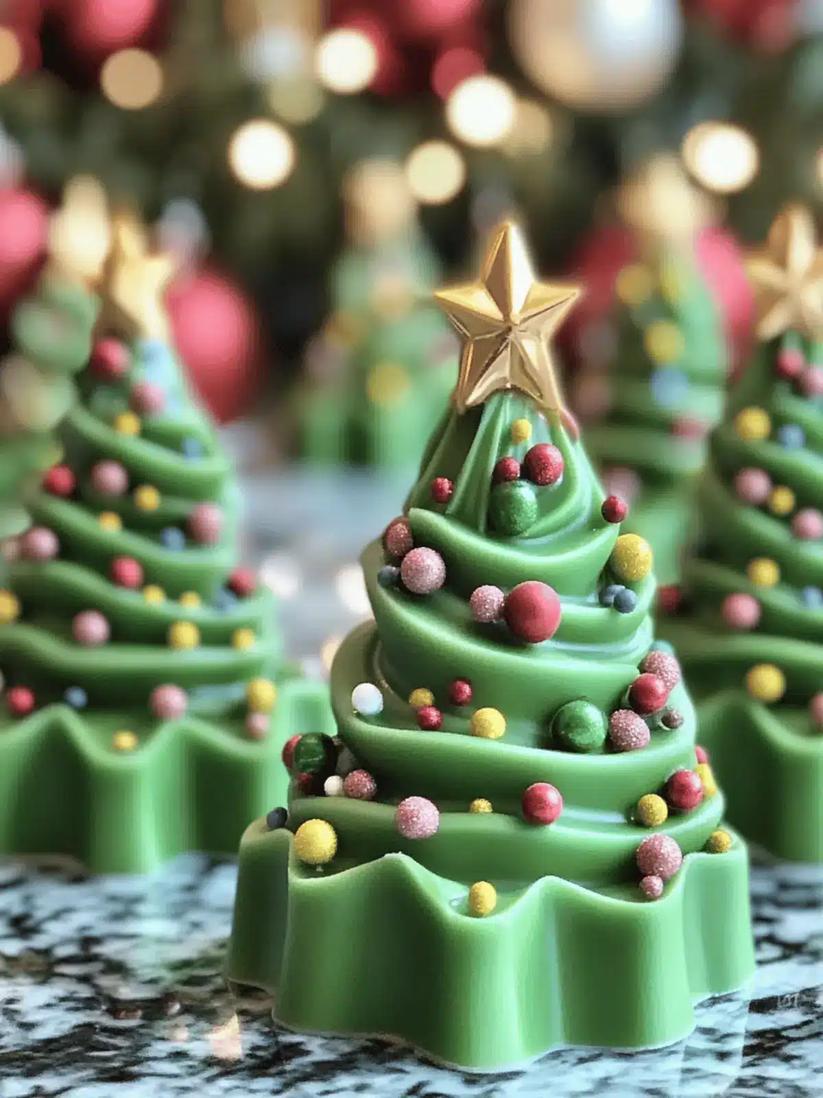 Delicious Fudge Christmas Trees: A No-Bake Holiday Treat! 4 Delicious Fudge Christmas Trees: A Fun, No-Bake Delight!