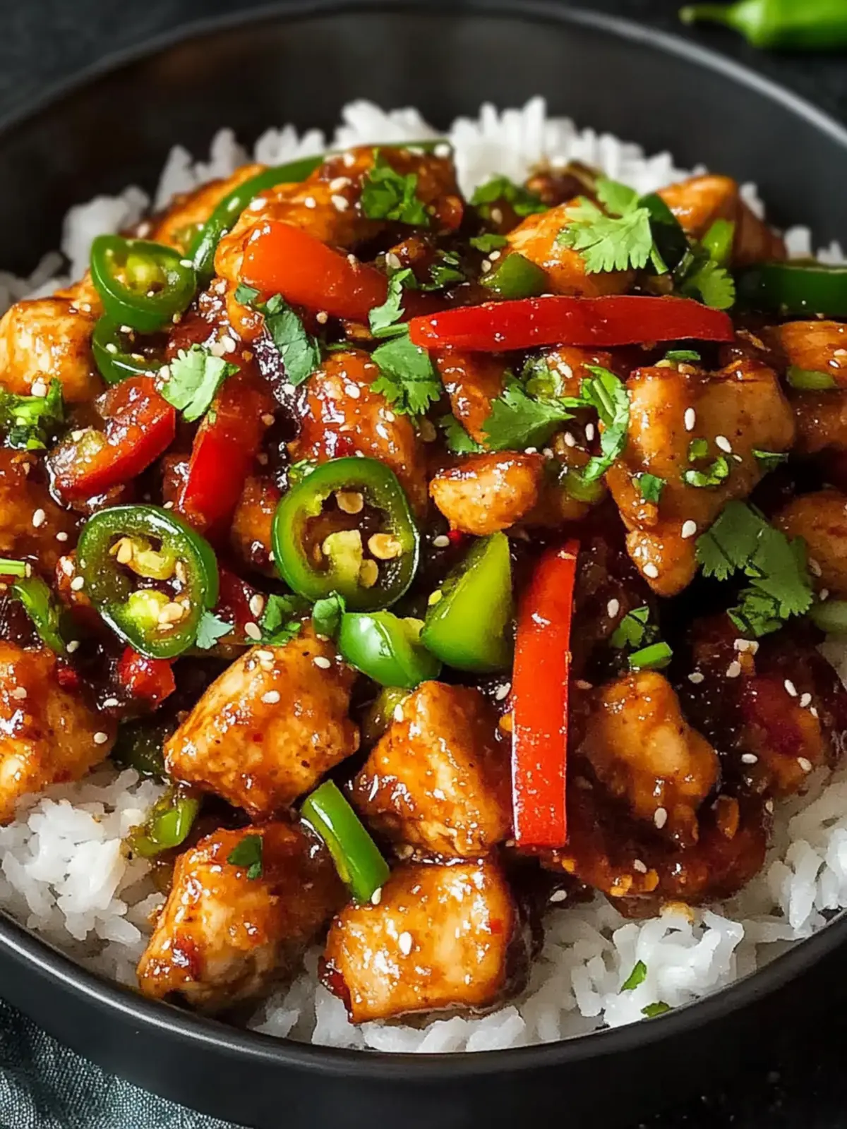 Spicy Jalape o Chicken Stir-Fry: Quick, Flavorful Delight! 4 Spicy Jalape o Chicken Stir-Fry