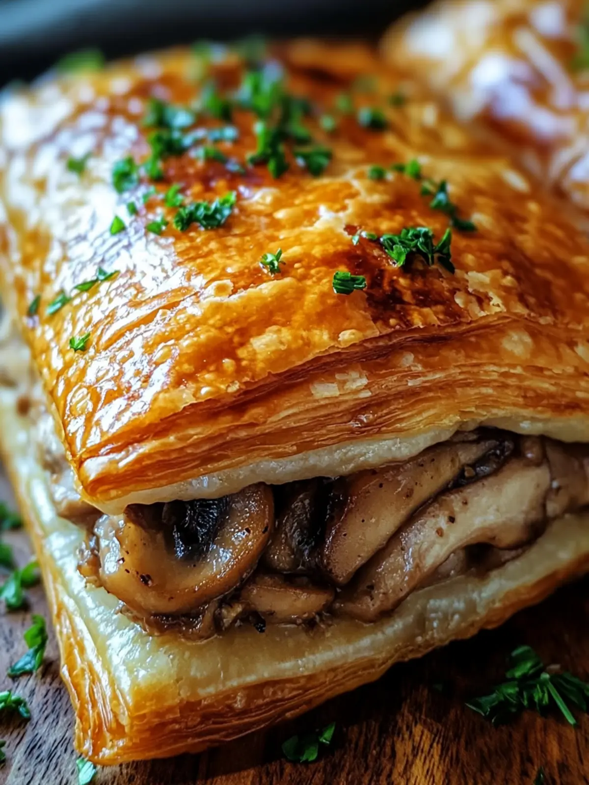 Savory Chicken and Mushroom Puff Pastry You'll Crave Tonight 3 Savory Chicken and Mushroom Puff Pastry