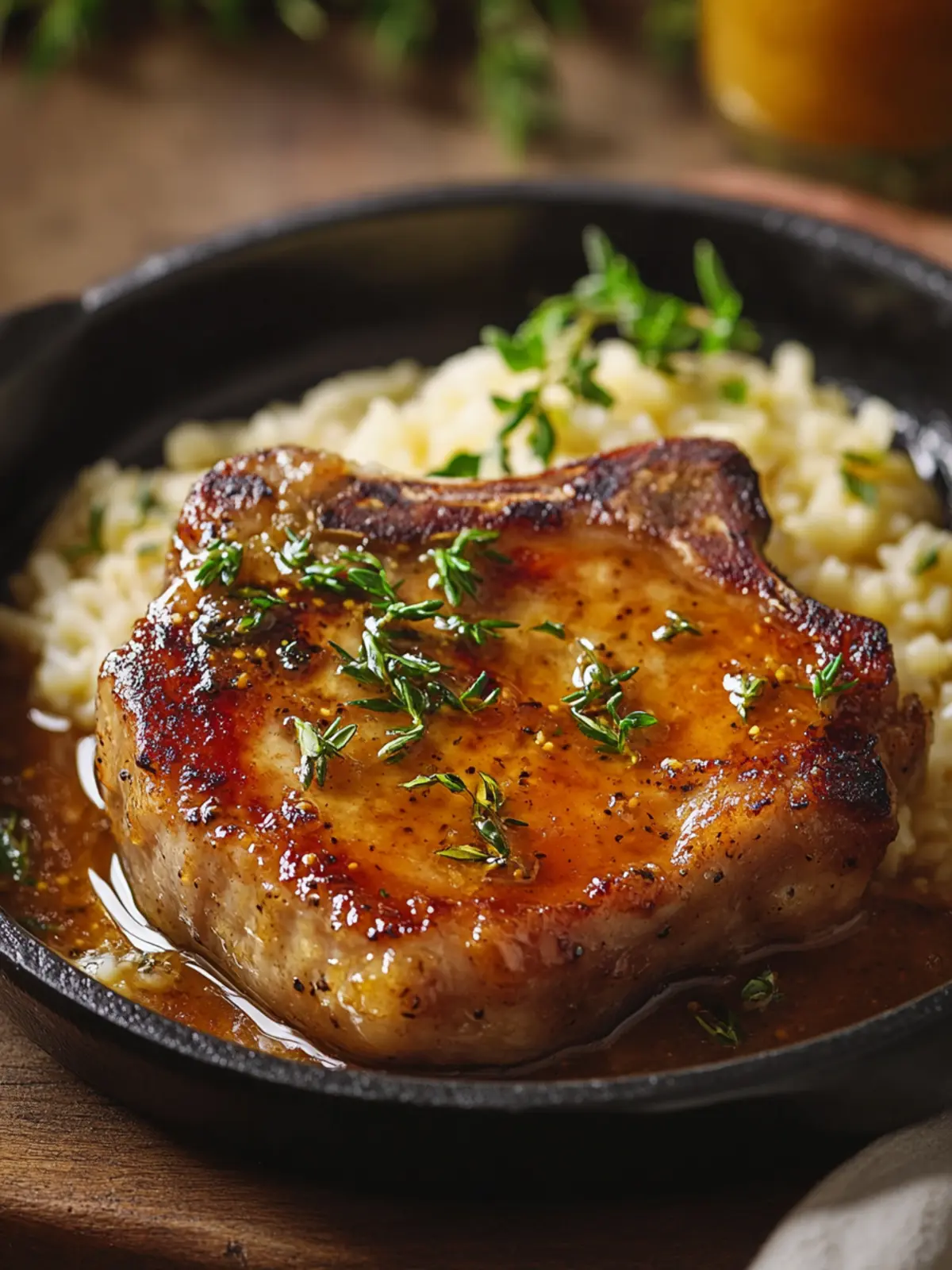 Honey Mustard Pork Chops - Quick, Juicy, and Full of Flavor 4 Honey Mustard Pork Chops