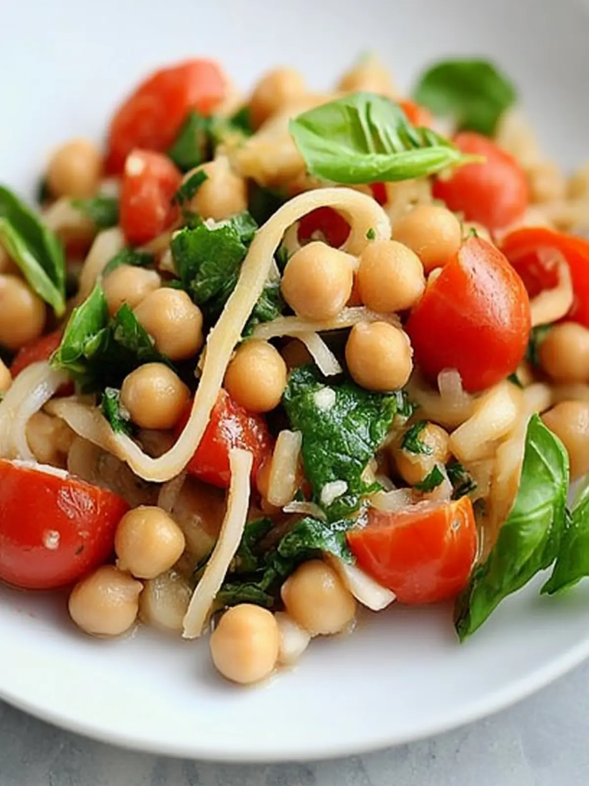 Simple Chickpea Salad with Tomato: Fresh, Quick, and Flavorful 3 Simple Chickpea Salad with Tomato