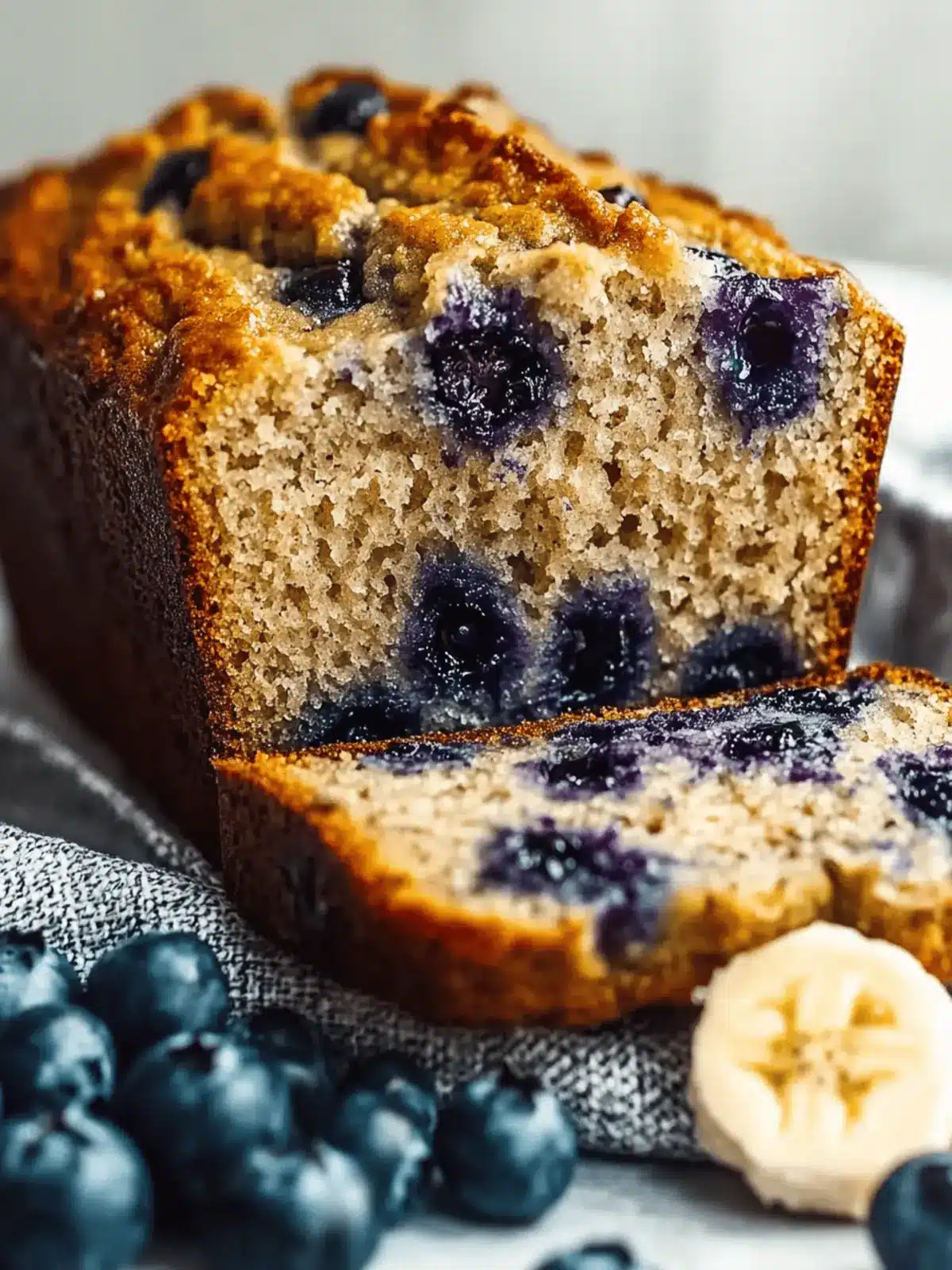 Blueberry Banana Bread Recipe: Moist, Fruity Delight Awaits 2 Blueberry Banana Bread Recipe