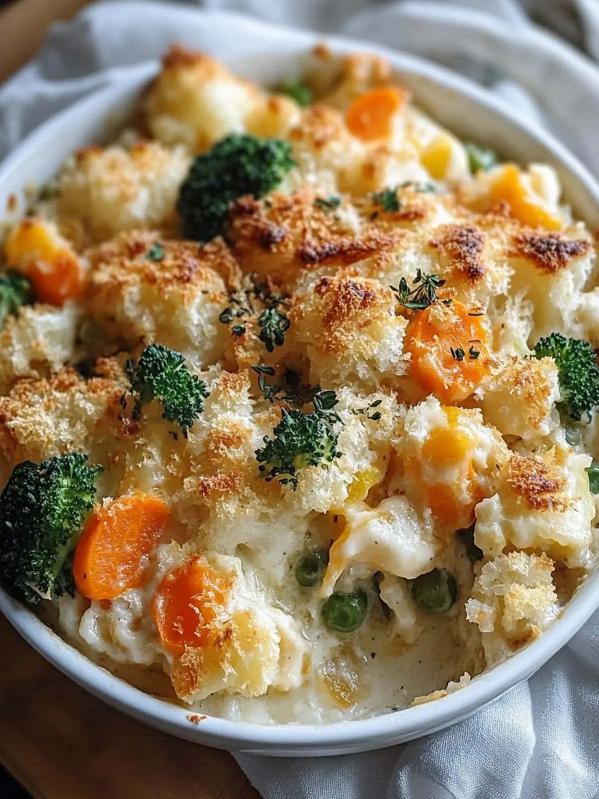 Creamy Winter Vegetable Casserole: Cozy Comfort in Every Bite 2 Creamy Winter Vegetable Casserole