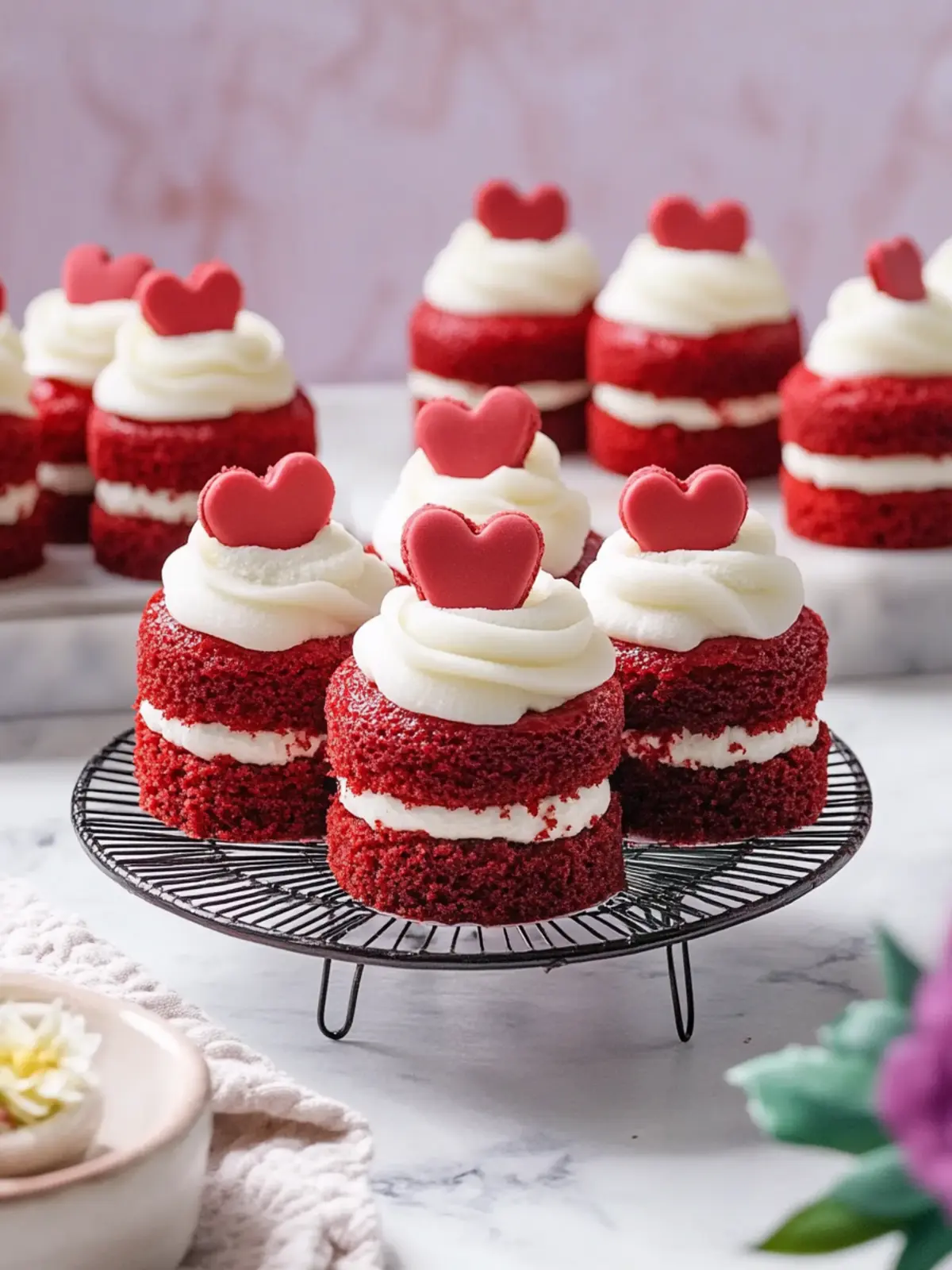 Mini Red Velvet Cakes for a Sweet Valentine Treat You ll Love 3 Mini Red Velvet Cakes for a Sweet Valentine Treat