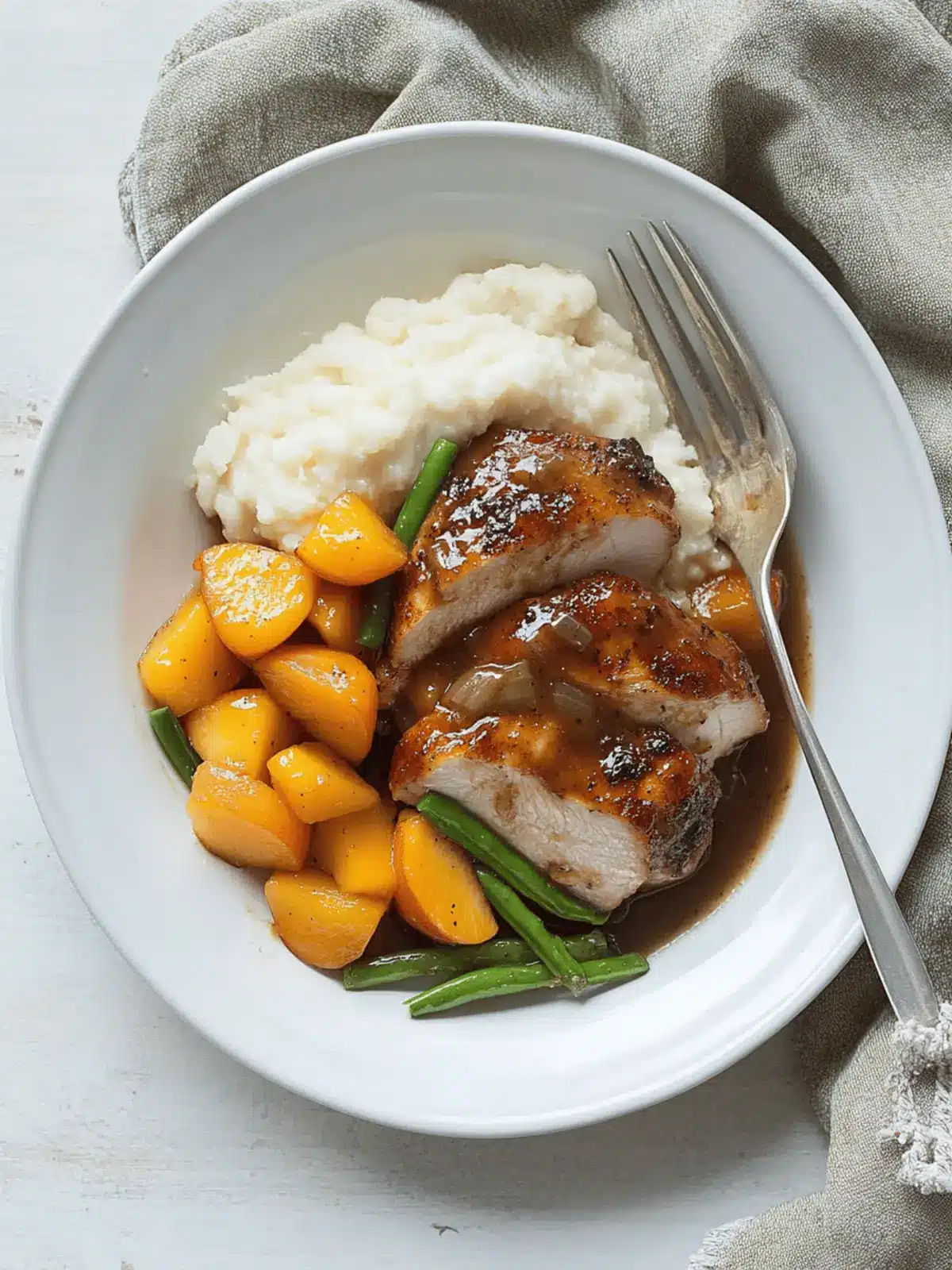 Delicious Slow Cooker Balsamic Peach Chicken for Easy Dinners 4 Slow Cooker Balsamic Peach Chicken