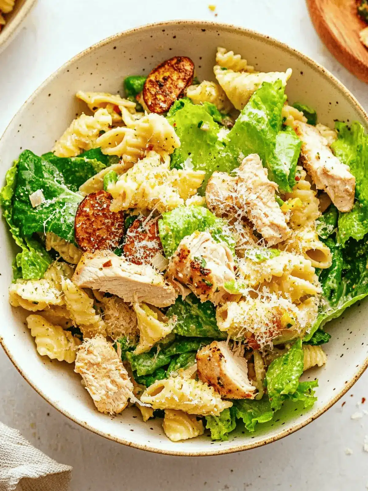 Savor the Flavor: Chicken Caesar Pasta Salad You'll Love 4 Chicken Caesar Pasta Salad