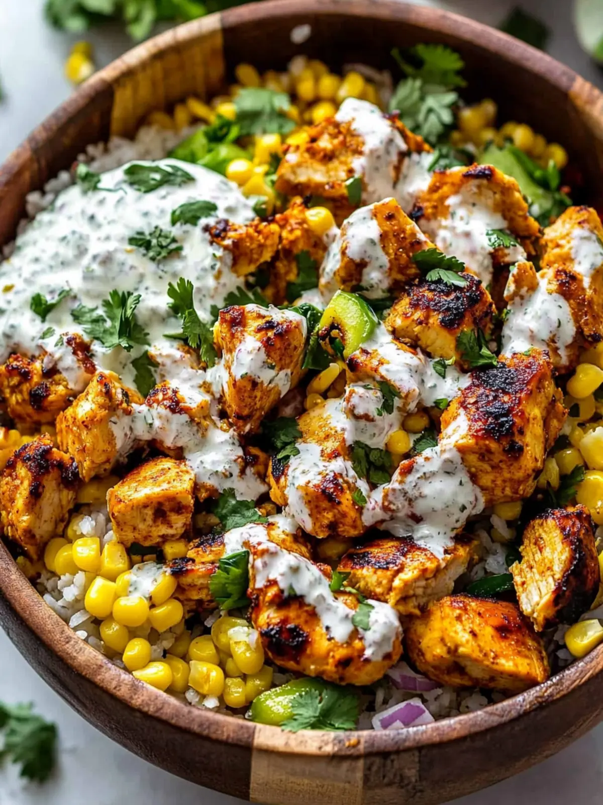 Tasty Street Corn Chicken Bowl: Quick Flavor in Every Bite 4 Tasty Street Corn Chicken Bowl