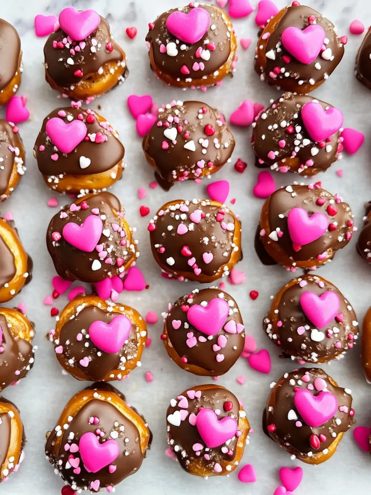 Decadent Valentine s Day Caramel Pretzel Bites to Share 2 Valentine s Day Caramel Pretzel Bites