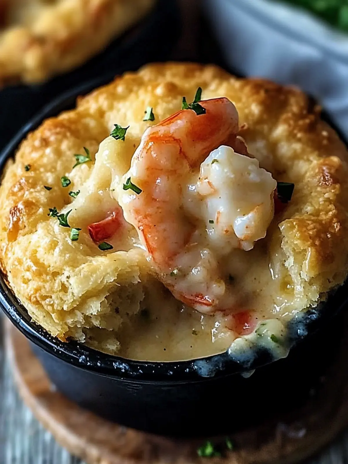 Cheddar Bay Biscuit Seafood Pot Pie for Cozy Family Dinners 3 Cheddar Bay Biscuit Seafood Pot Pie