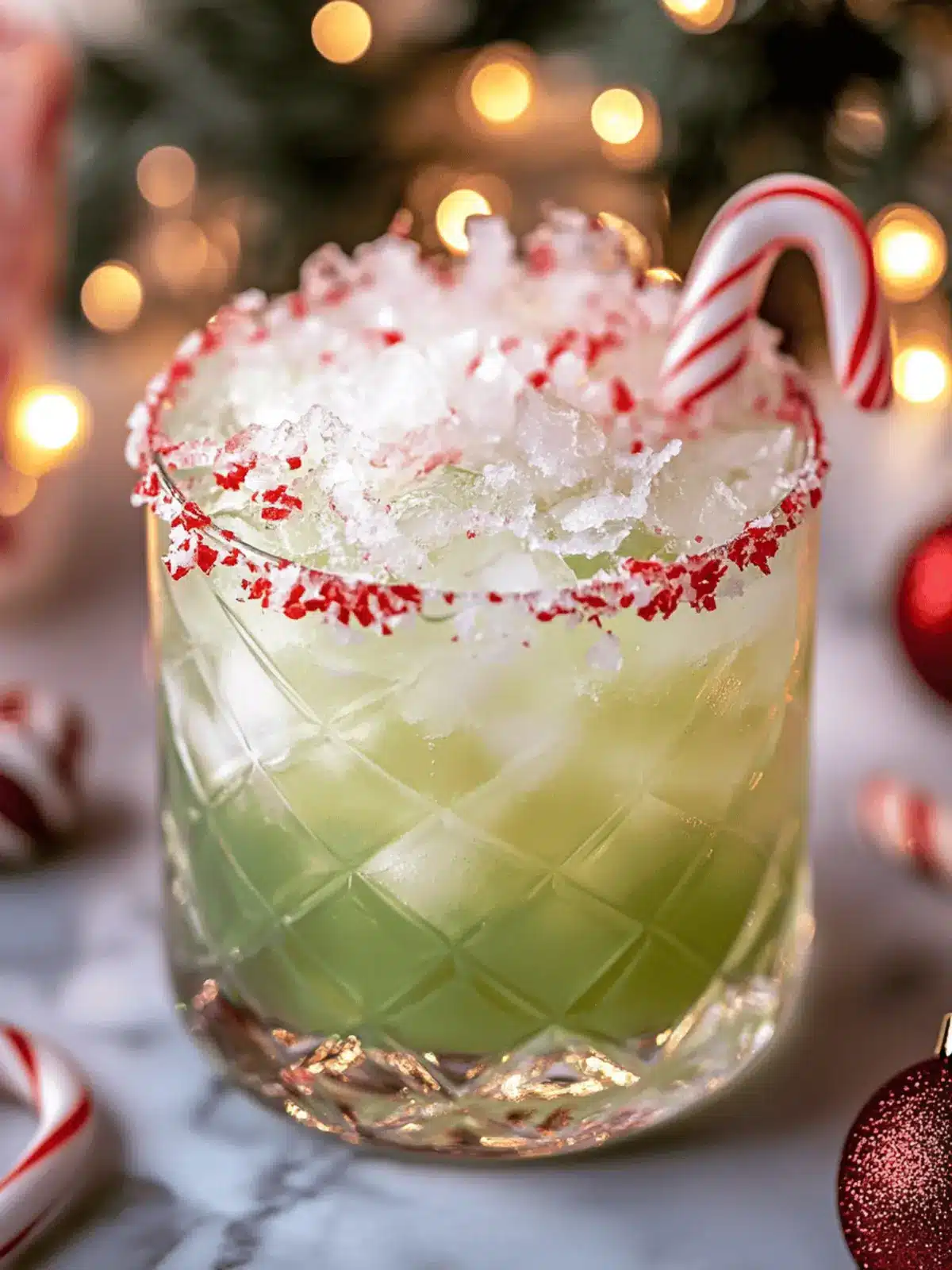 Candy Cane Christmas Mocktail: Refreshing Festive Delight 2 Candy Cane Christmas Mocktail