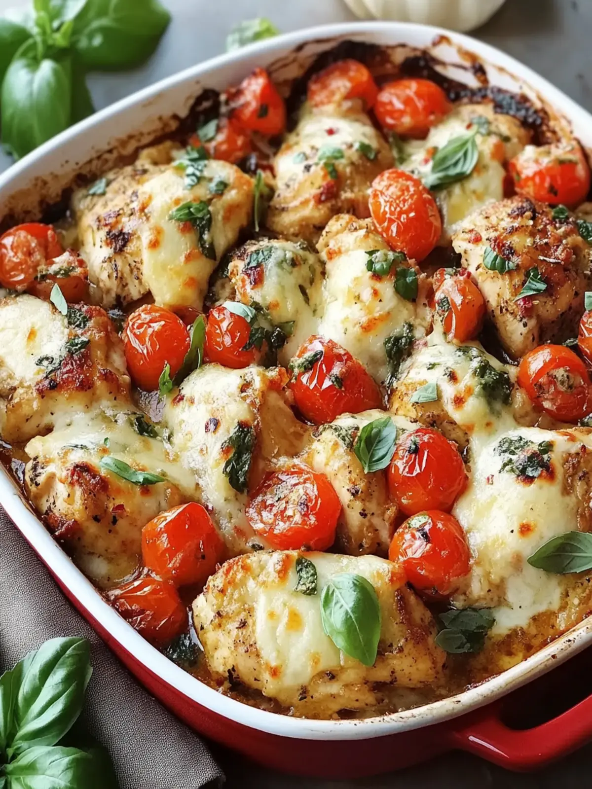 Bruschetta Chicken Bake: A Flavor-Packed One-Pan Wonder 3 Bruschetta Chicken Bake