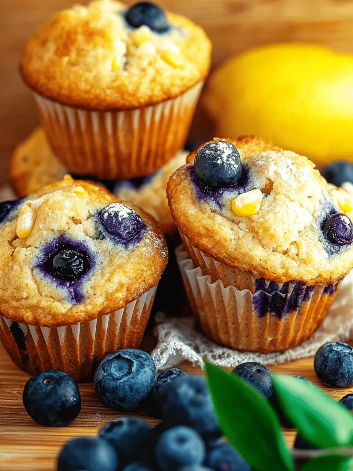 Blueberry Corn Muffins: Sweet, Savory, and Oh-So-Easy! 3 Blueberry Corn Muffins