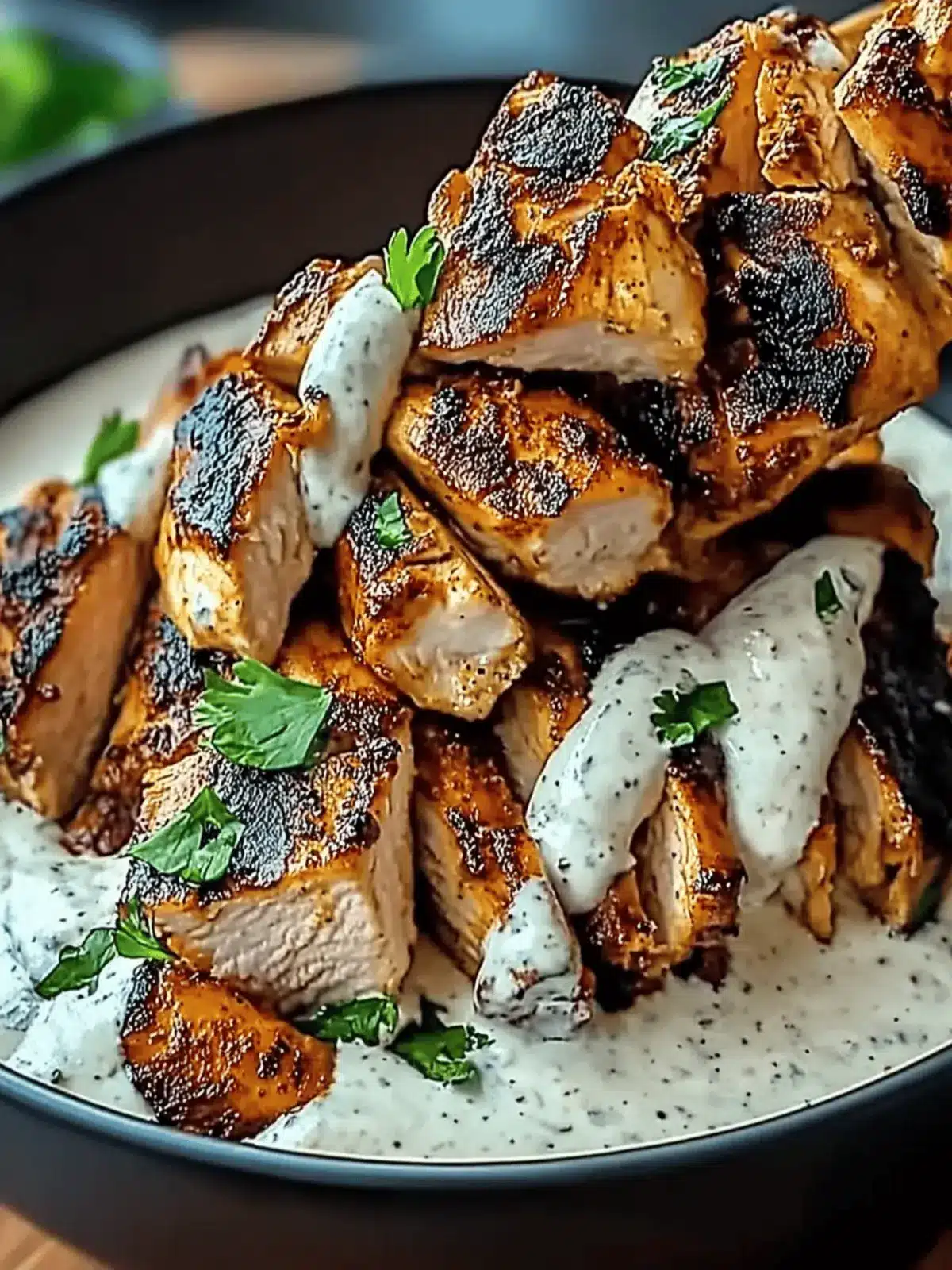 Savory Chicken Shawarma with Creamy Garlic Sauce Delight 3 Chicken Shawarma with Creamy Garlic Sauce