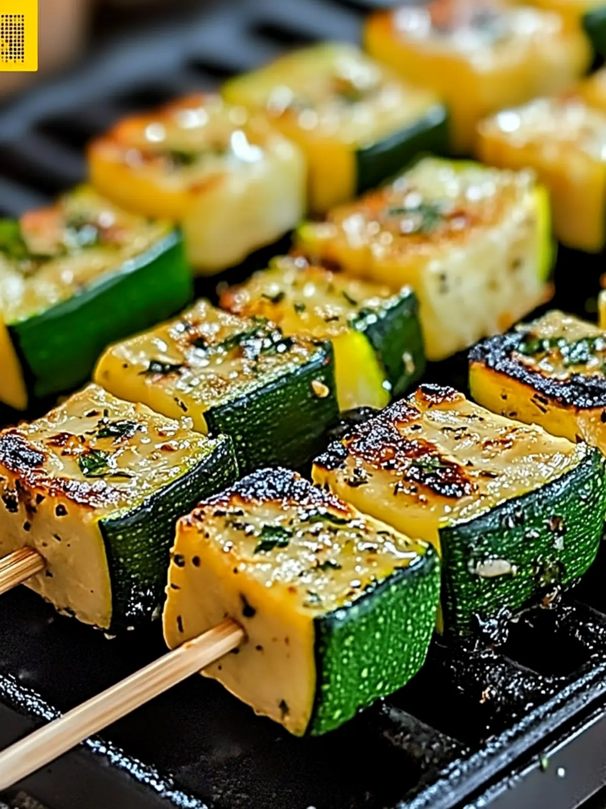 Garlic Butter Zucchini Skewers for Your Ultimate Summer BBQ 3 Garlic Butter Zucchini Skewers