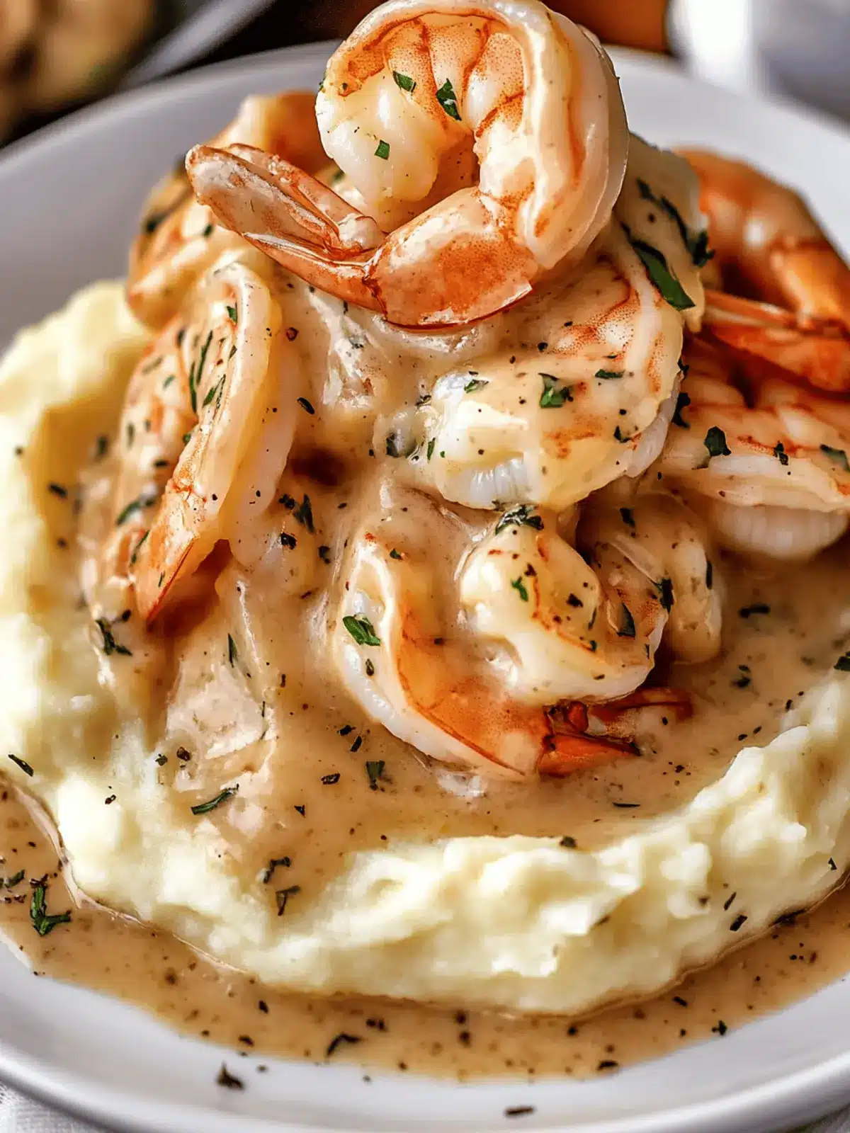 Creamy Garlic Shrimp Over Mashed Potatoes for Easy Comfort Cooking 3 Creamy Garlic Shrimp Over Mashed Potatoes