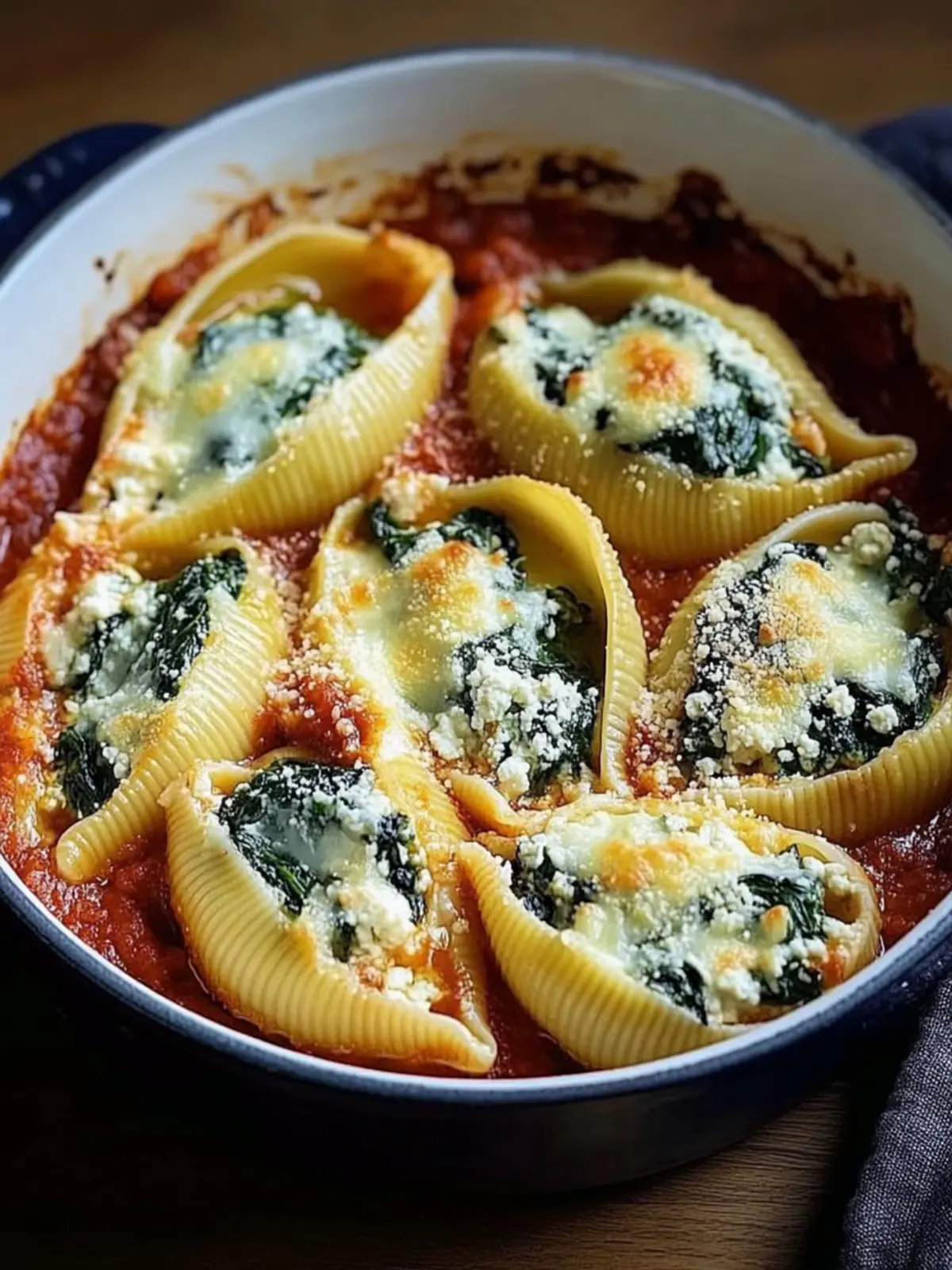 Delicious Spinach and Ricotta Stuffed Shells for Cozy Nights 4 Spinach and Ricotta Stuffed Shells