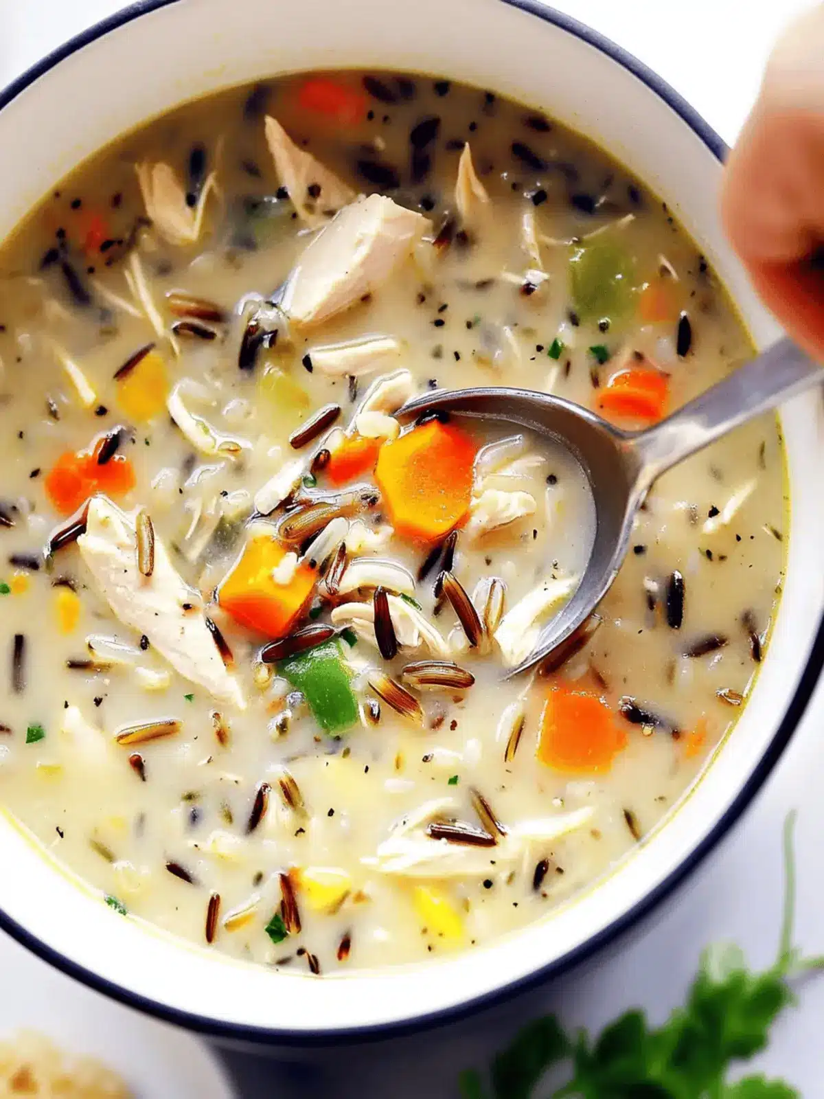 Creamy Chicken and Wild Rice Soup for Ultimate Comfort 2 Chicken and Wild Rice Soup