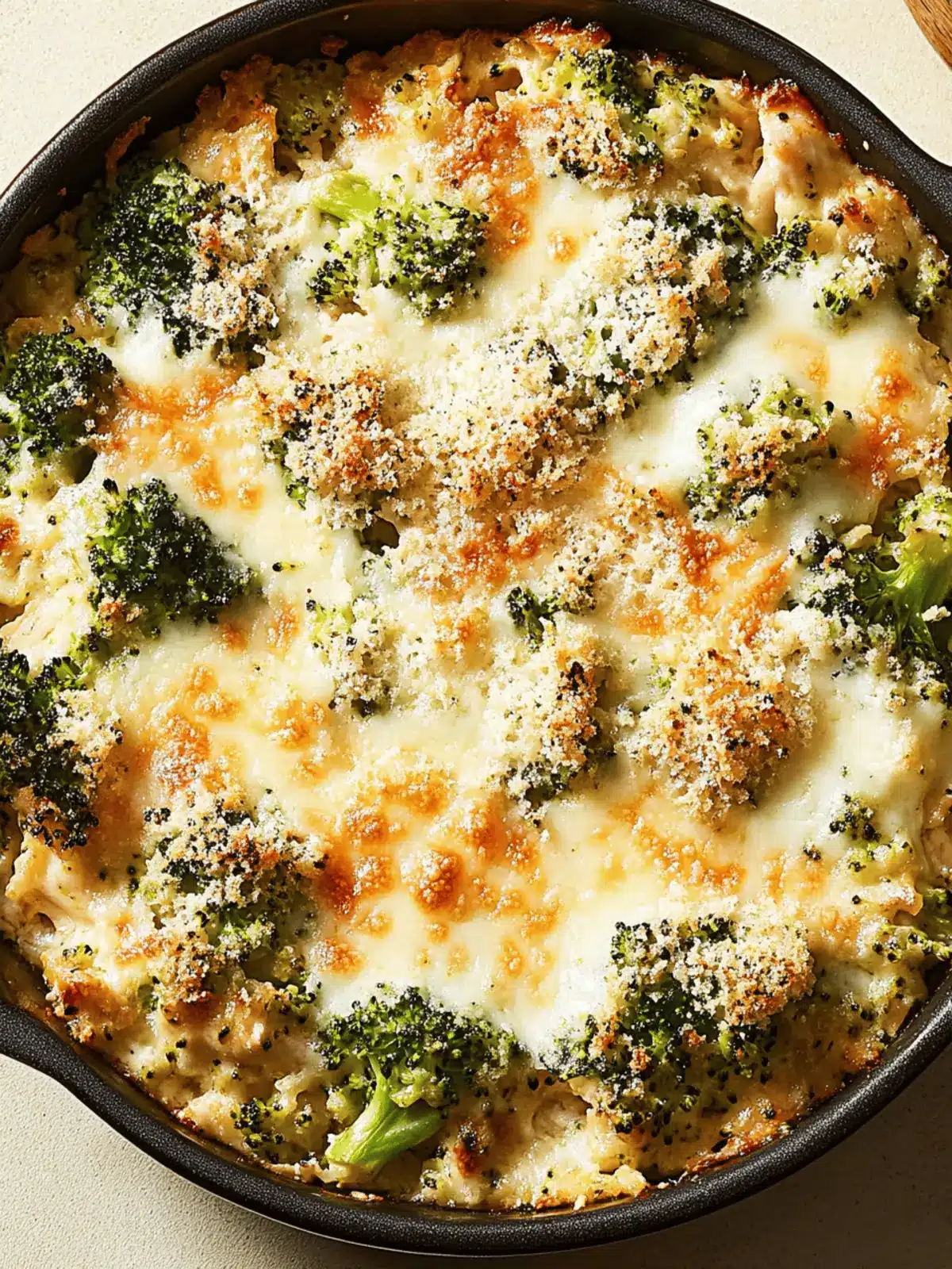 Cozy Up with Creamy Chicken Broccoli Rice Cheese Casserole 4 Creamy Chicken Broccoli Rice Cheese Casserole
