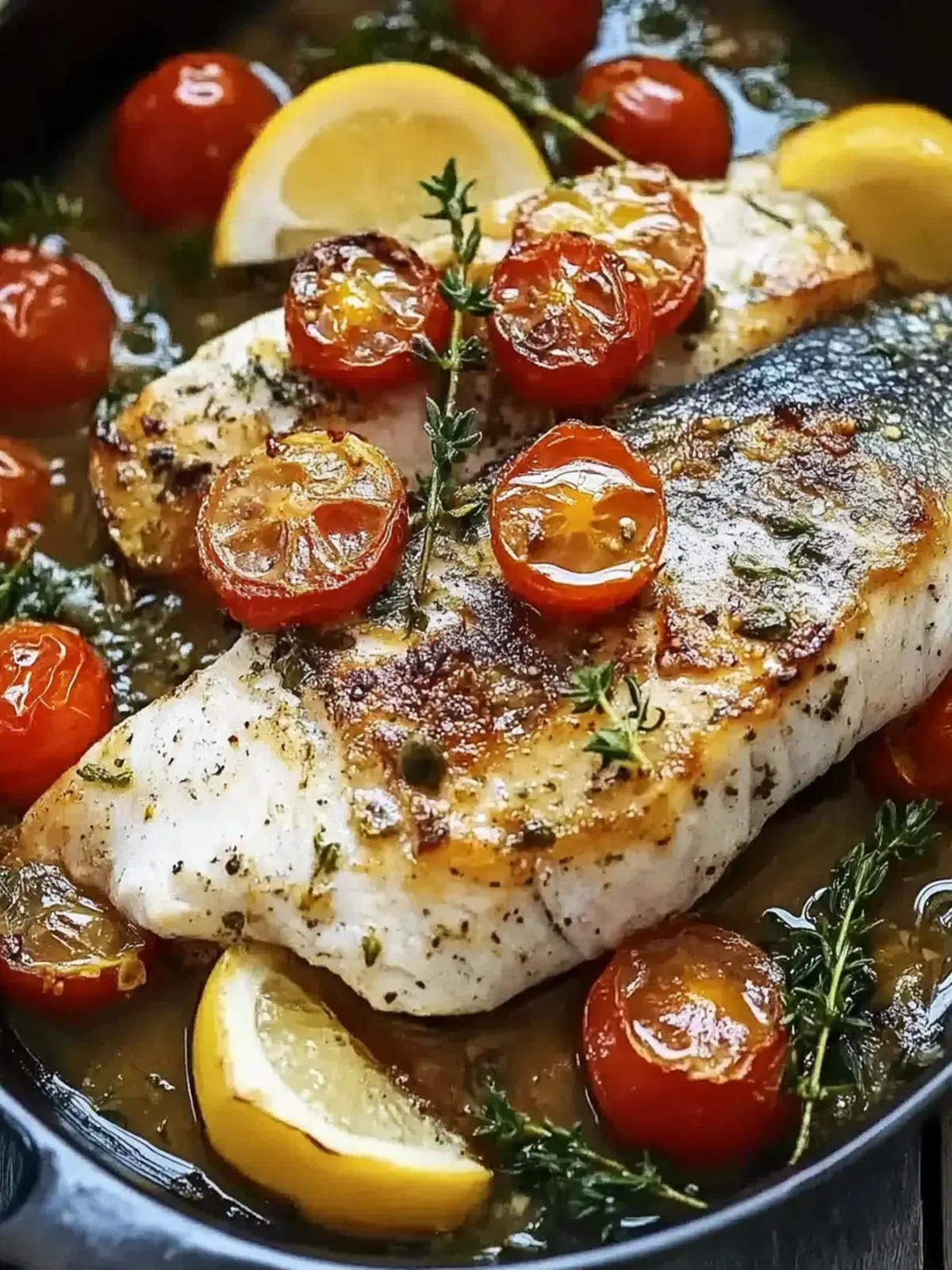 Mediterranean Baked Fish: Quick, Healthy Dinner Delight 3 Mediterranean Baked Fish