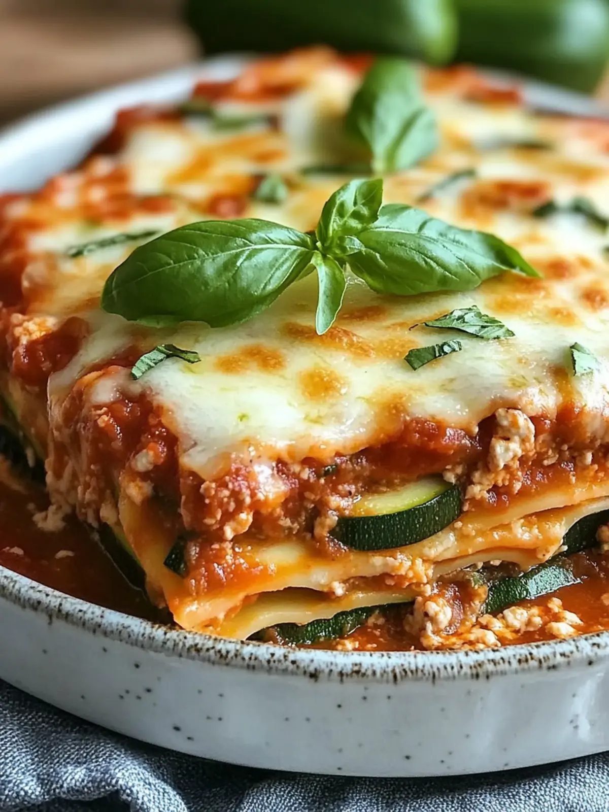 Savory Low-Carb Zucchini Lasagna That's Family-Approved 4 Low-Carb Zucchini Lasagna