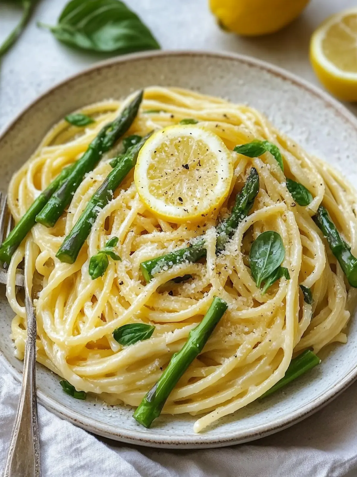 Zesty Lemon Asparagus Pasta Ready in Just 30 Minutes 3 Lemon Asparagus Pasta