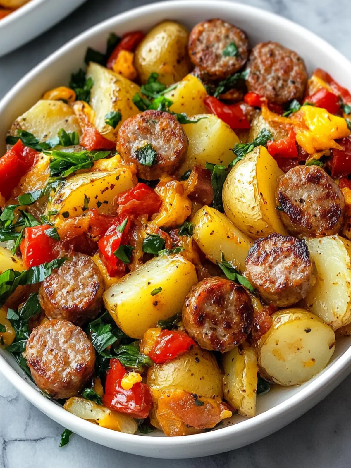 Satisfying Sausage and Potato Meal Prep Breakfast Bowls 2 Sausage and Potato Meal Prep Breakfast Bowls