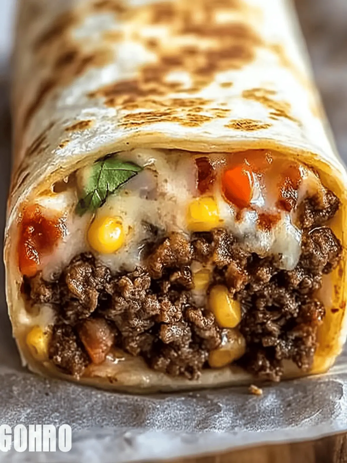 Ultimate Beefy Melt Burrito: Comfort Food in Every Bite 2 Beefy Melt Burrito