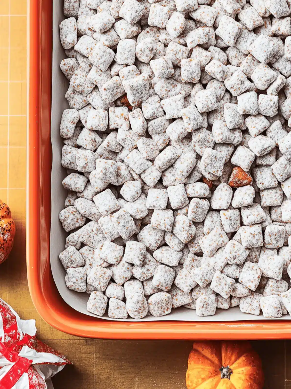 Pumpkin Spice Puppy Chow: Your Fall Treat Adventure Awaits 3 Pumpkin Spice Puppy Chow