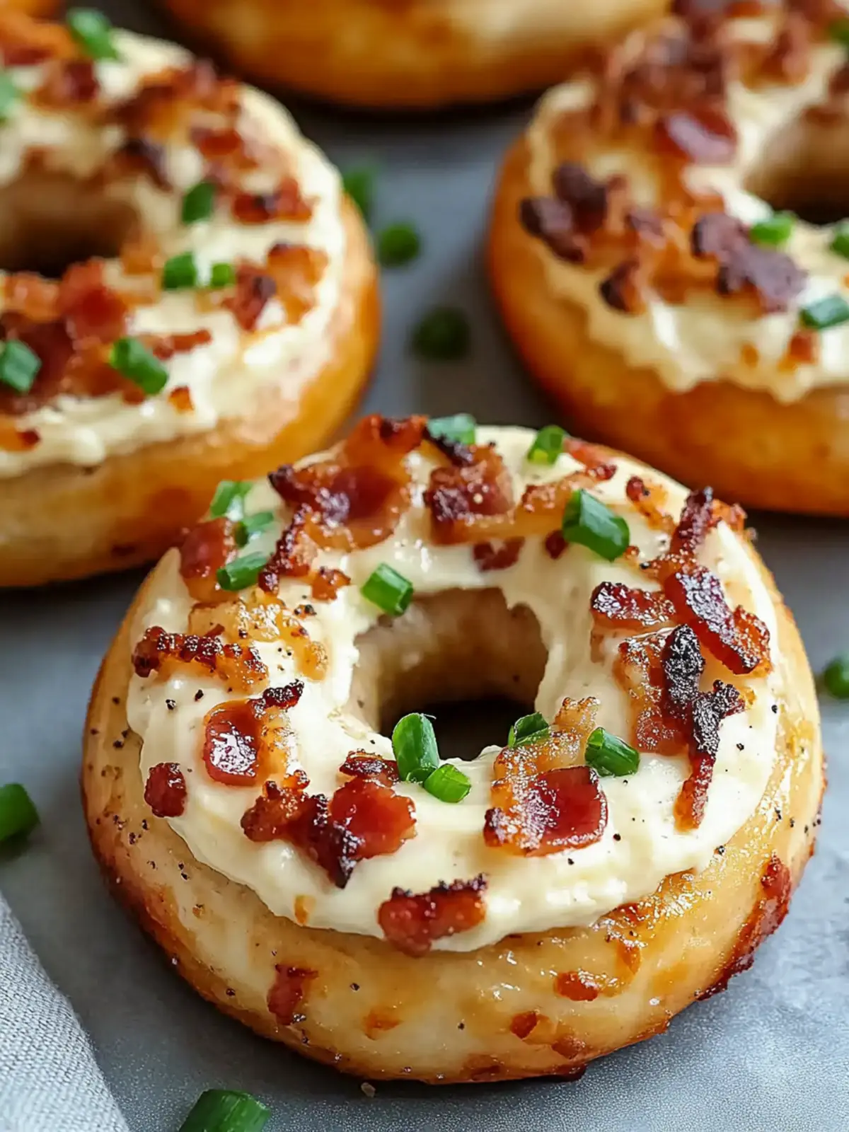 Zesty Bacon Cream Cheese Bagels for Your Morning Bliss 4 Zesty Bacon Cream Cheese Bagels
