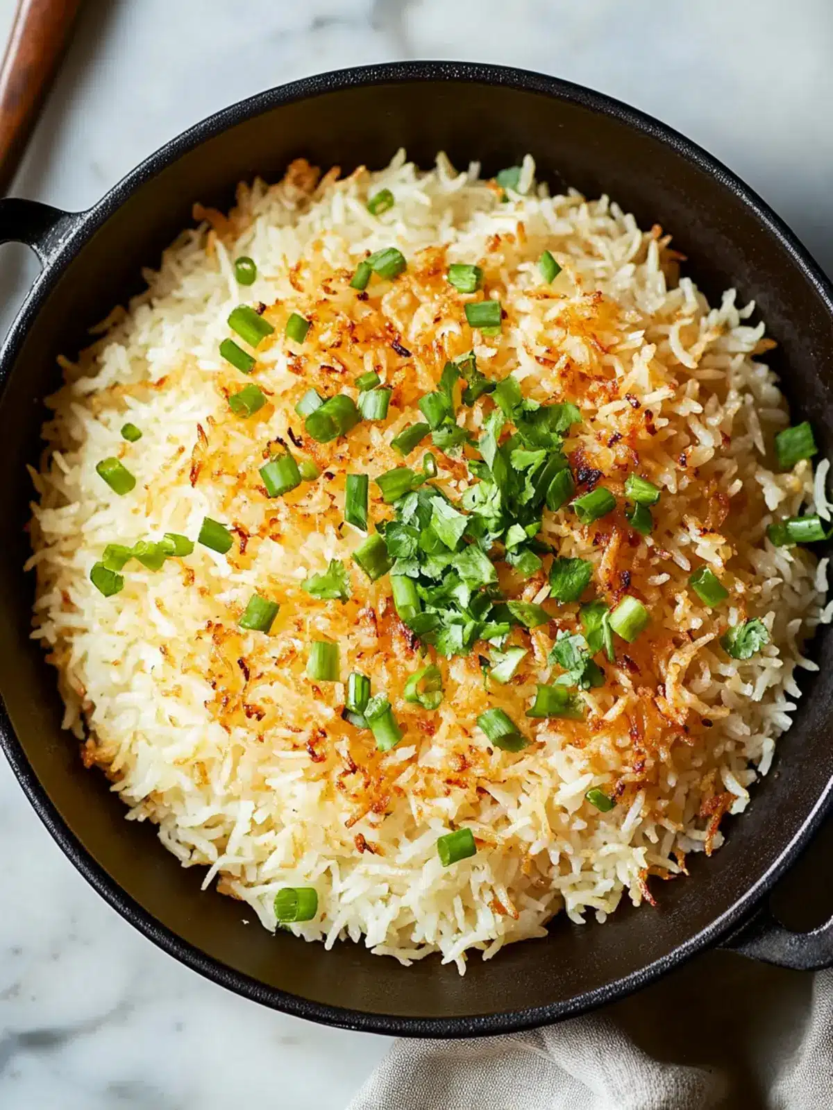Bobby Flay's Crispy Rice with Coconut Bliss and Scallions 4 Bobby Flay's Crispy Rice