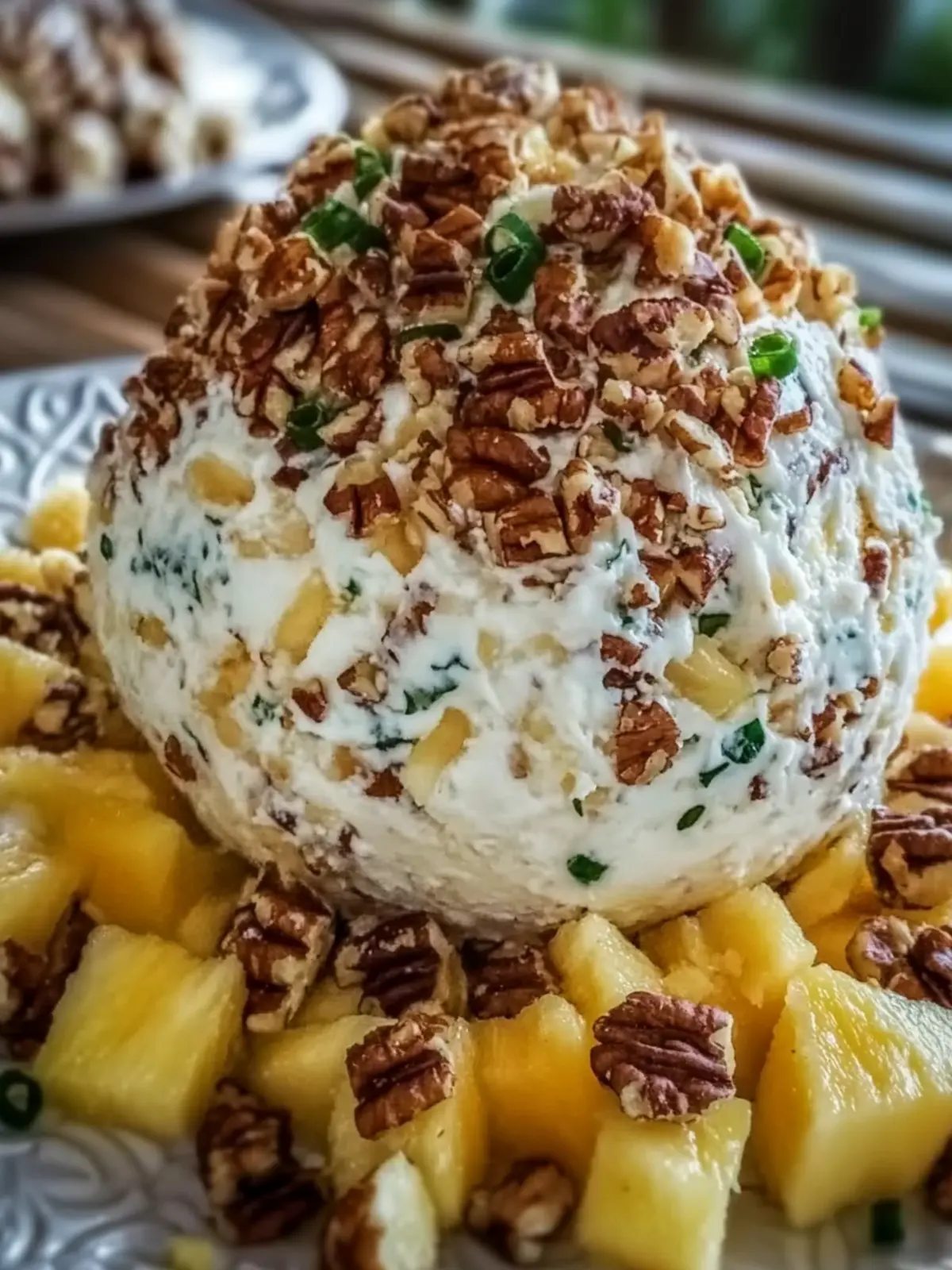 Pineapple Pecan Cheese Ball: A Creamy Appetizer Delight 2 Pineapple Pecan Cheese Ball