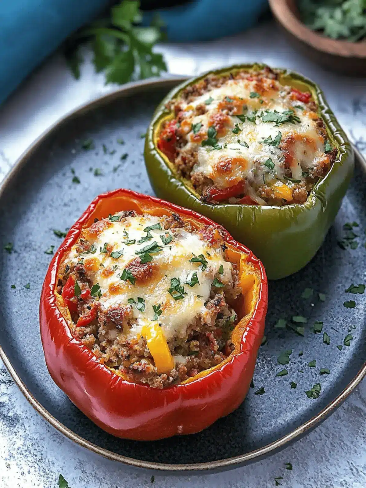 Classic Stuffed Peppers: Customizable Comfort for All Tastes 2 Classic Stuffed Peppers
