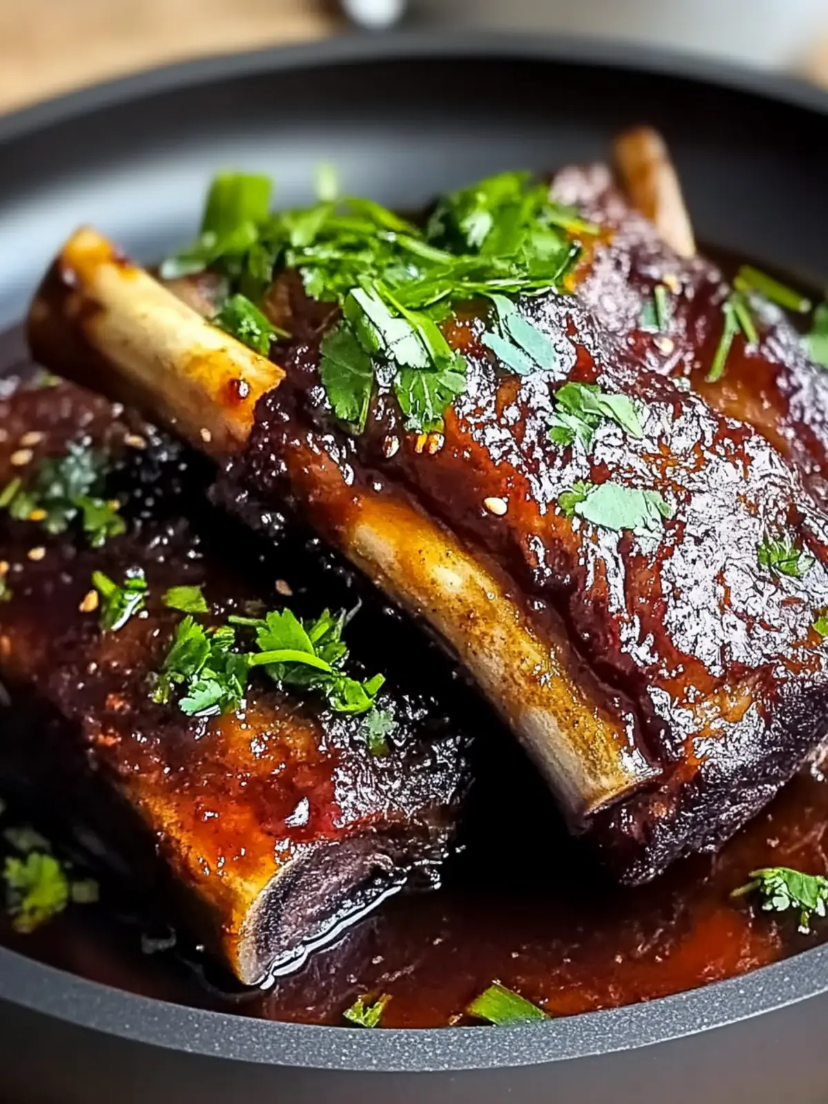 Melt-in-Your-Mouth Caramelized Slow Roast Asian Beef Short Rib 3 Caramelized Slow Roast Asian Beef Short Rib