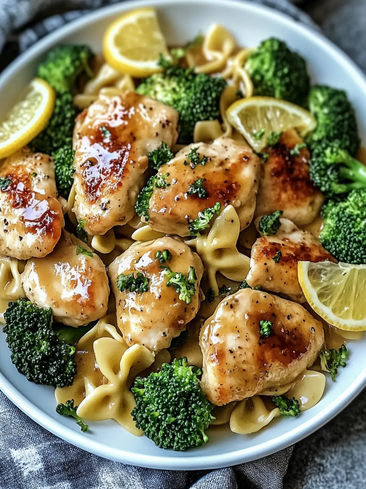 Cowboy Butter Lemon Bowtie Chicken with Broccoli in 40 Minutes 4 Cowboy Butter Lemon Bowtie Chicken with Broccoli Today