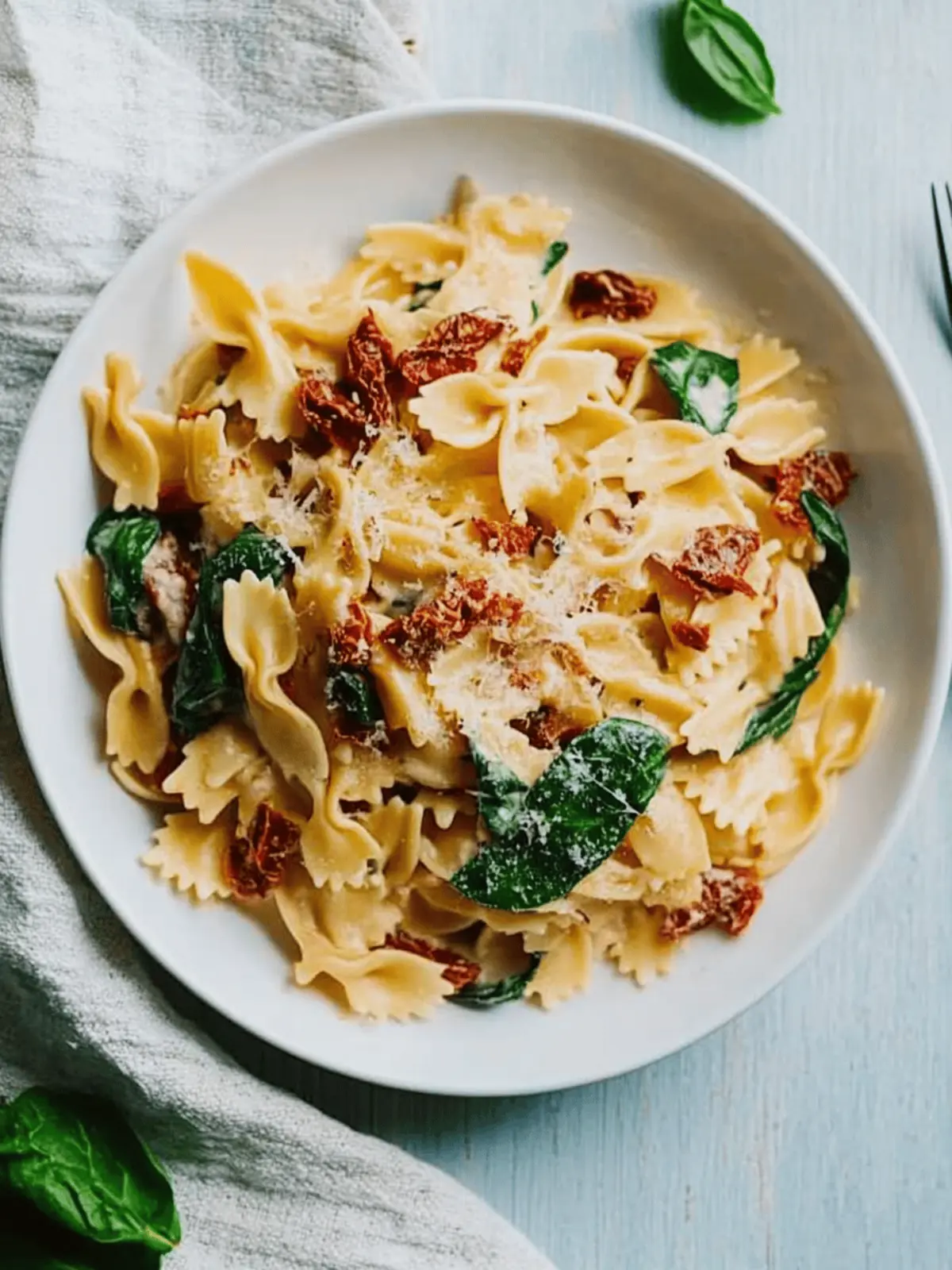 Creamy Sundried Tomato and Spinach Pasta That's Pure Comfort 4 Creamy Sundried Tomato and Spinach Pasta