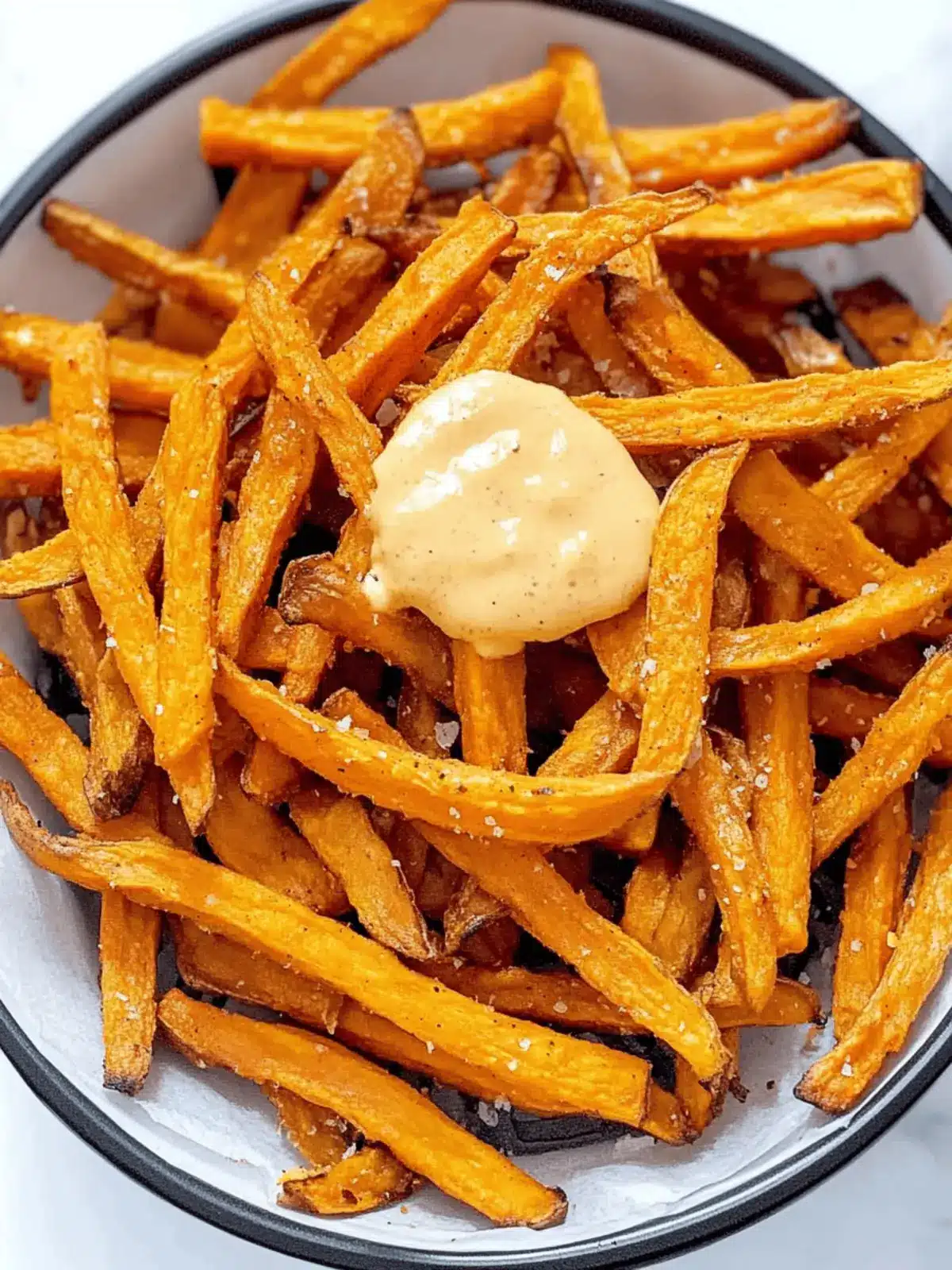 Crispy Frozen Sweet Potato Fries in Air Fryer No Oil Needed 2 Frozen Sweet Potato Fries in Air Fryer