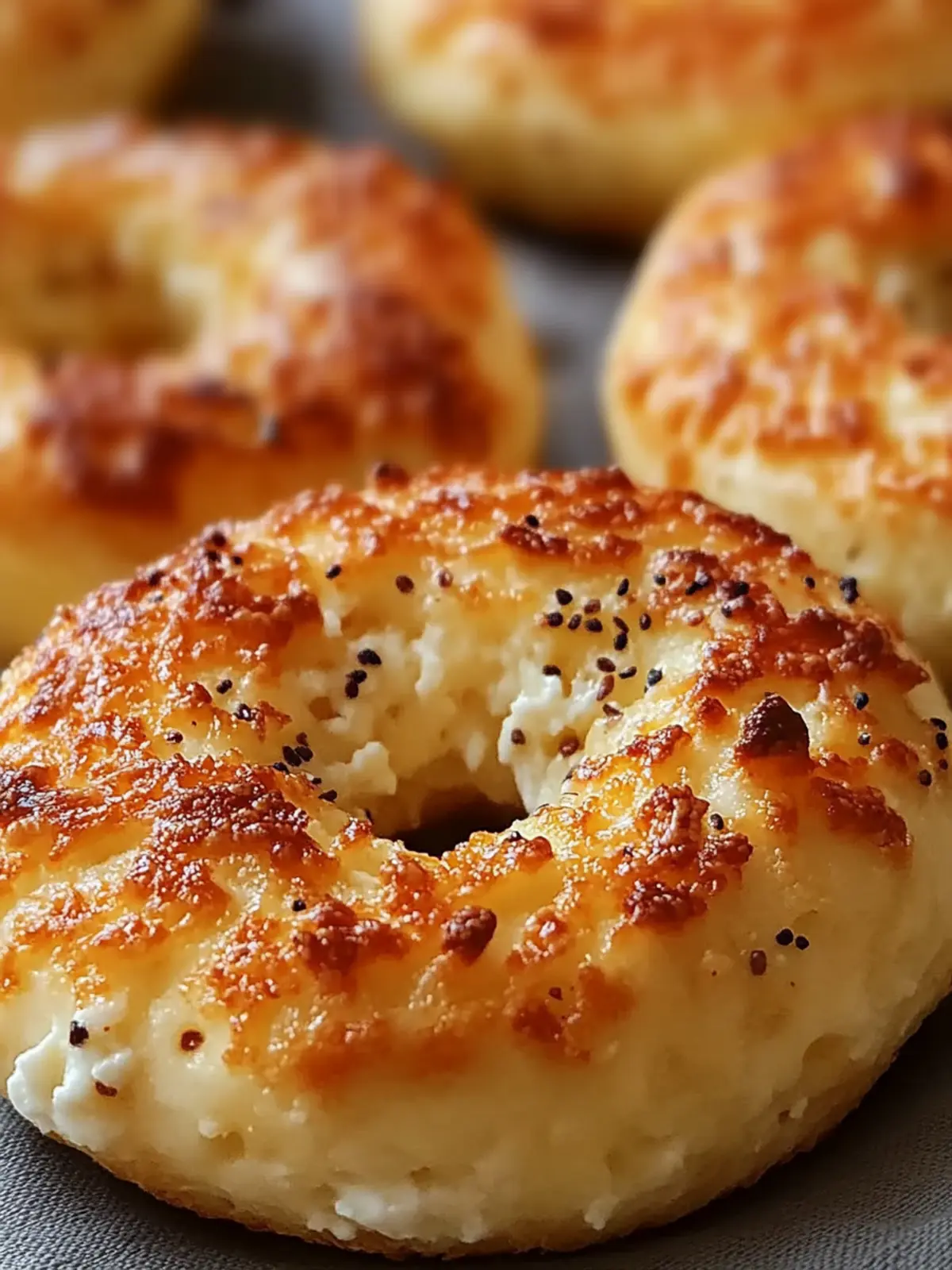 Garlic-Parmesan Cottage Cheese Bagels for Effortless Mornings 2 Garlic-Parmesan Cottage Cheese Bagels