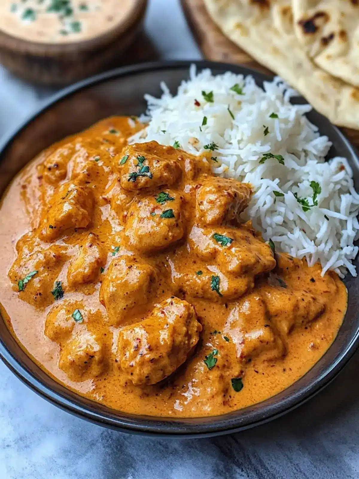 Quick & Easy Homemade Butter Chicken Recipe for Cozy Nights 2 Quick & Easy Homemade Butter Chicken Recipe