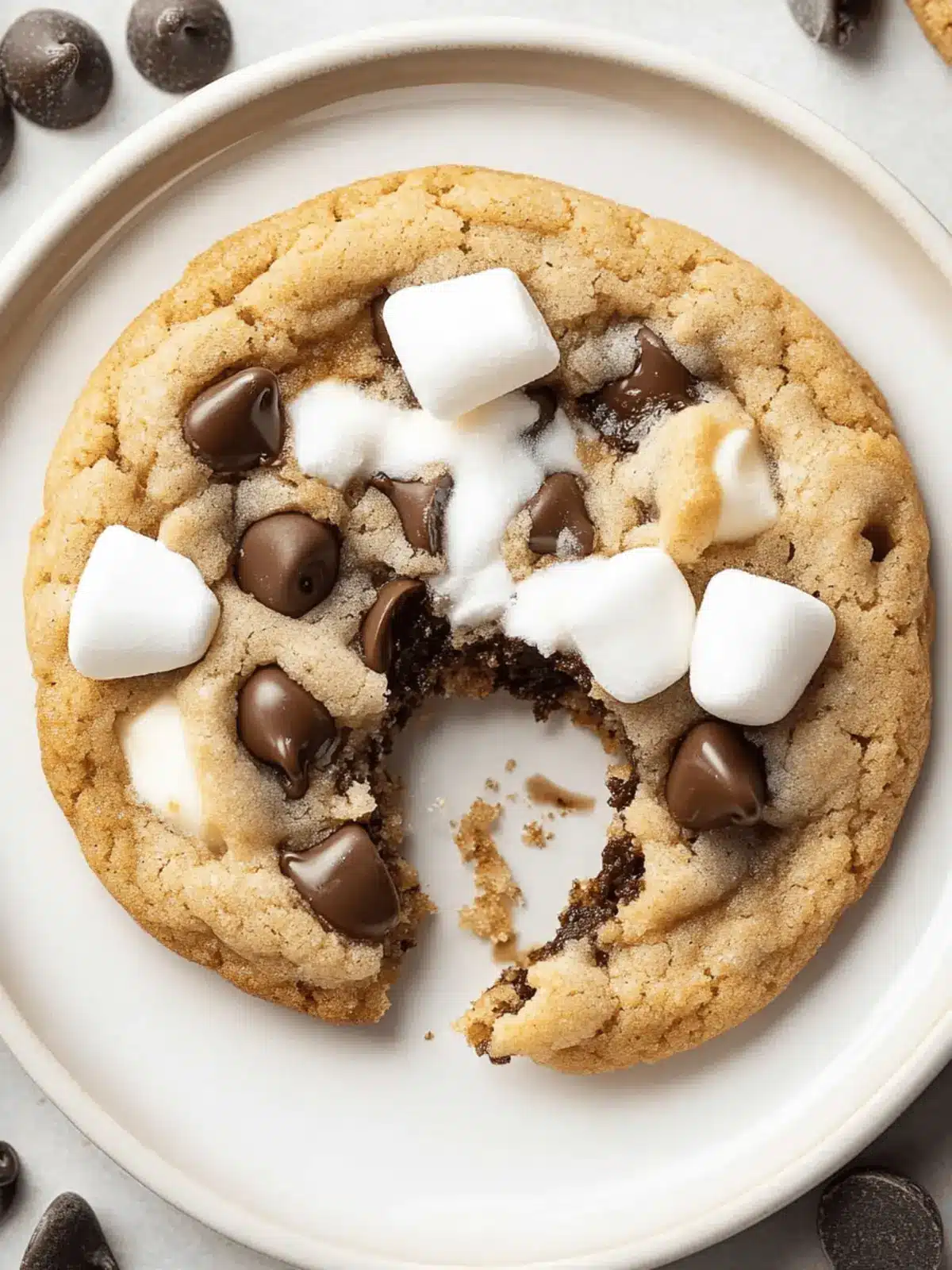Gooey Chocolate Chip and Marshmallow Cookies Everyone Will Love 4 Chocolate Chip and Marshmallow Cookies
