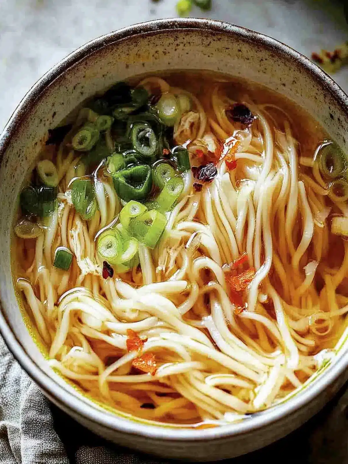 Aromatic Ginger Scallion Chicken Noodle Soup for Cozy Nights 3 Aromatic Ginger Scallion Chicken Noodle Soup
