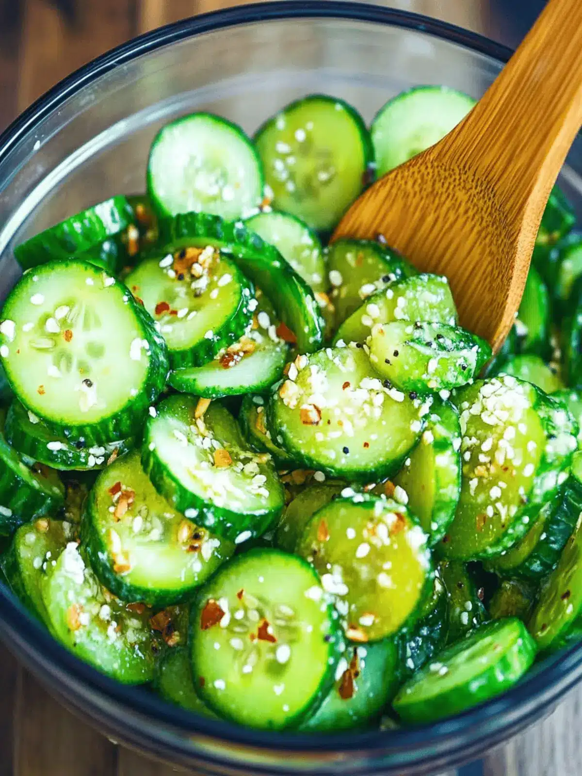 Taste the Crunch: Zesty Asian Cucumber Salad Delight 2 Asian Cucumber Salad