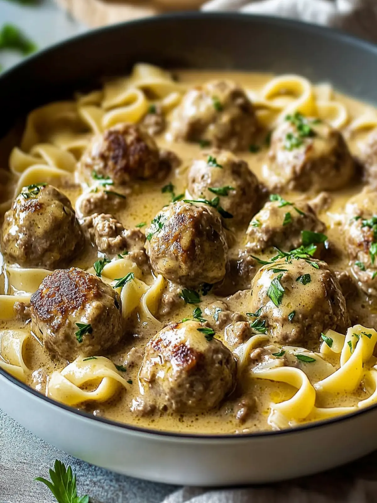 Hearty Homemade Meatball Stroganoff That'll Warm Your Soul 4 Homemade Meatball Stroganoff