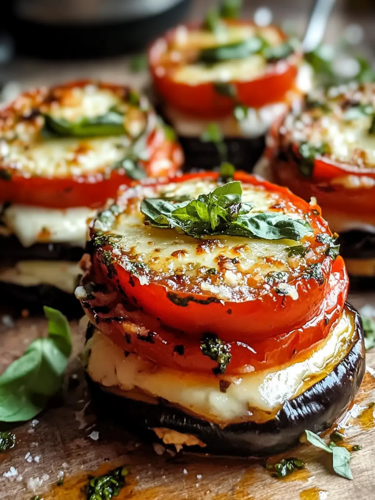 Baked Eggplant and Tomato Stacks for a Cozy, Healthy Dinner 3 Baked Eggplant and Tomato Stacks