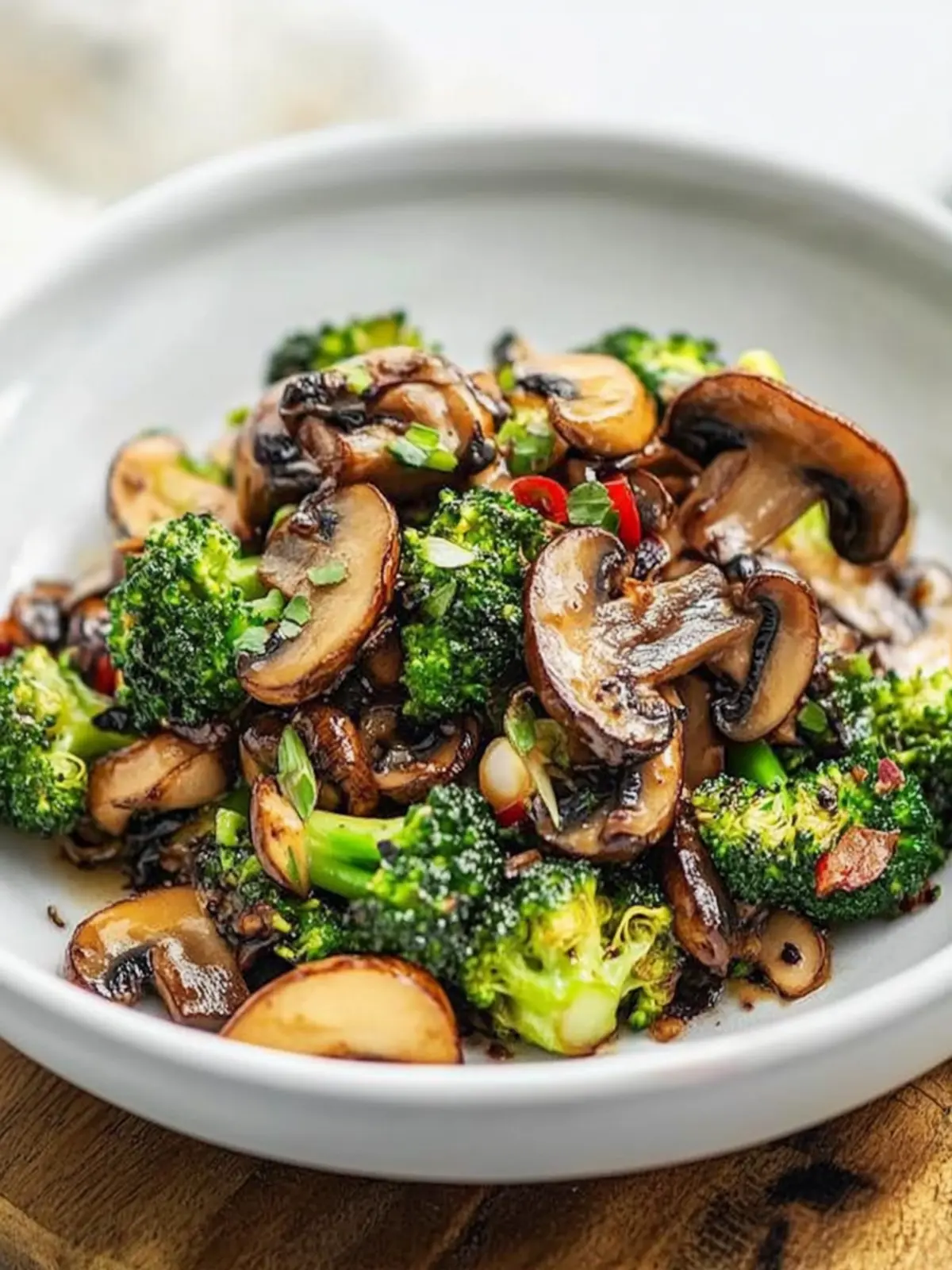 Delicious Broccoli and Mushroom Stir-Fry in 15 Minutes 3 Broccoli and Mushroom Stir-Fry