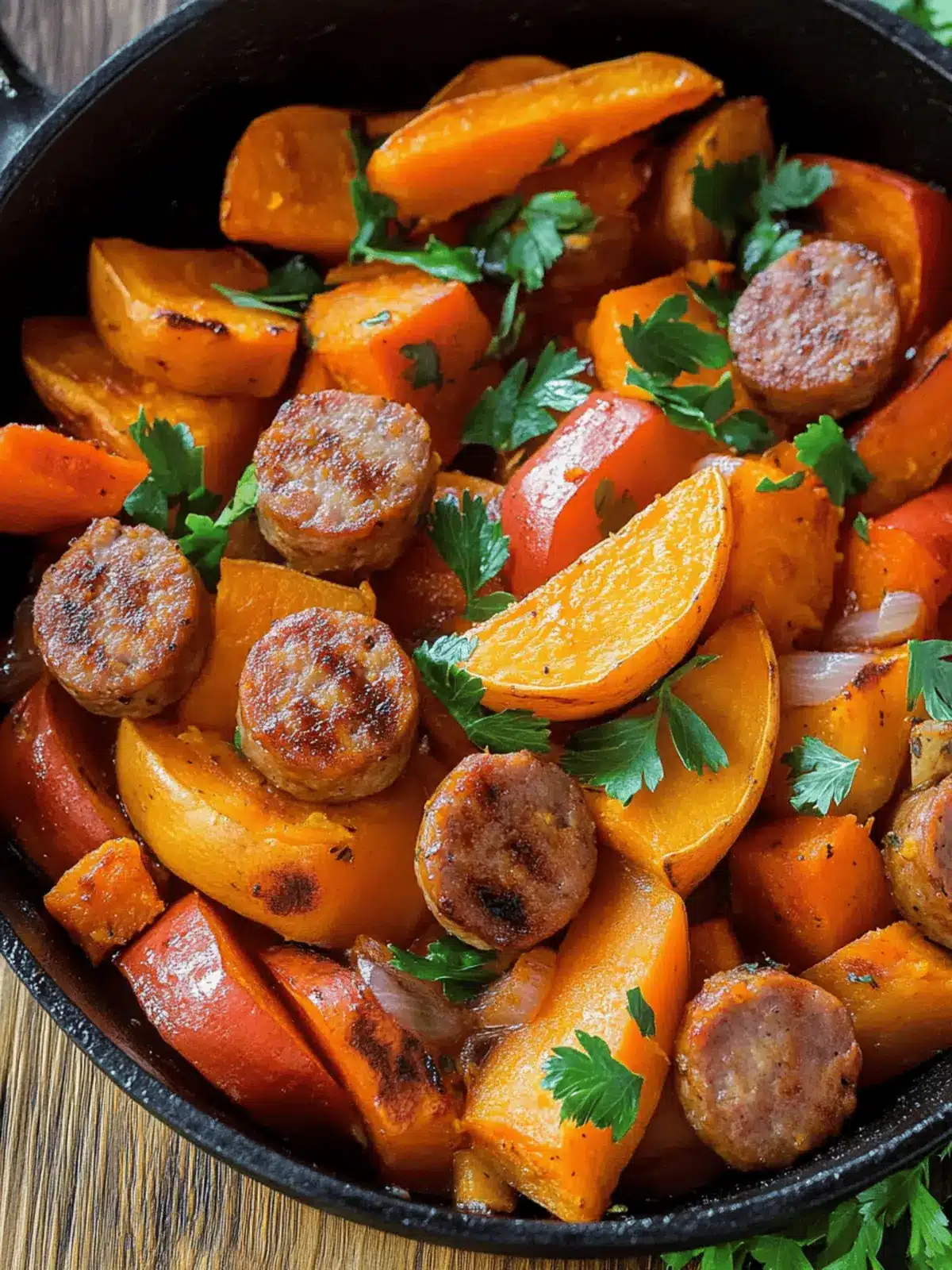 Sweet Potato and Sausage Skillet: A Cozy 30-Minute Meal 3 Sweet Potato and Sausage Skillet
