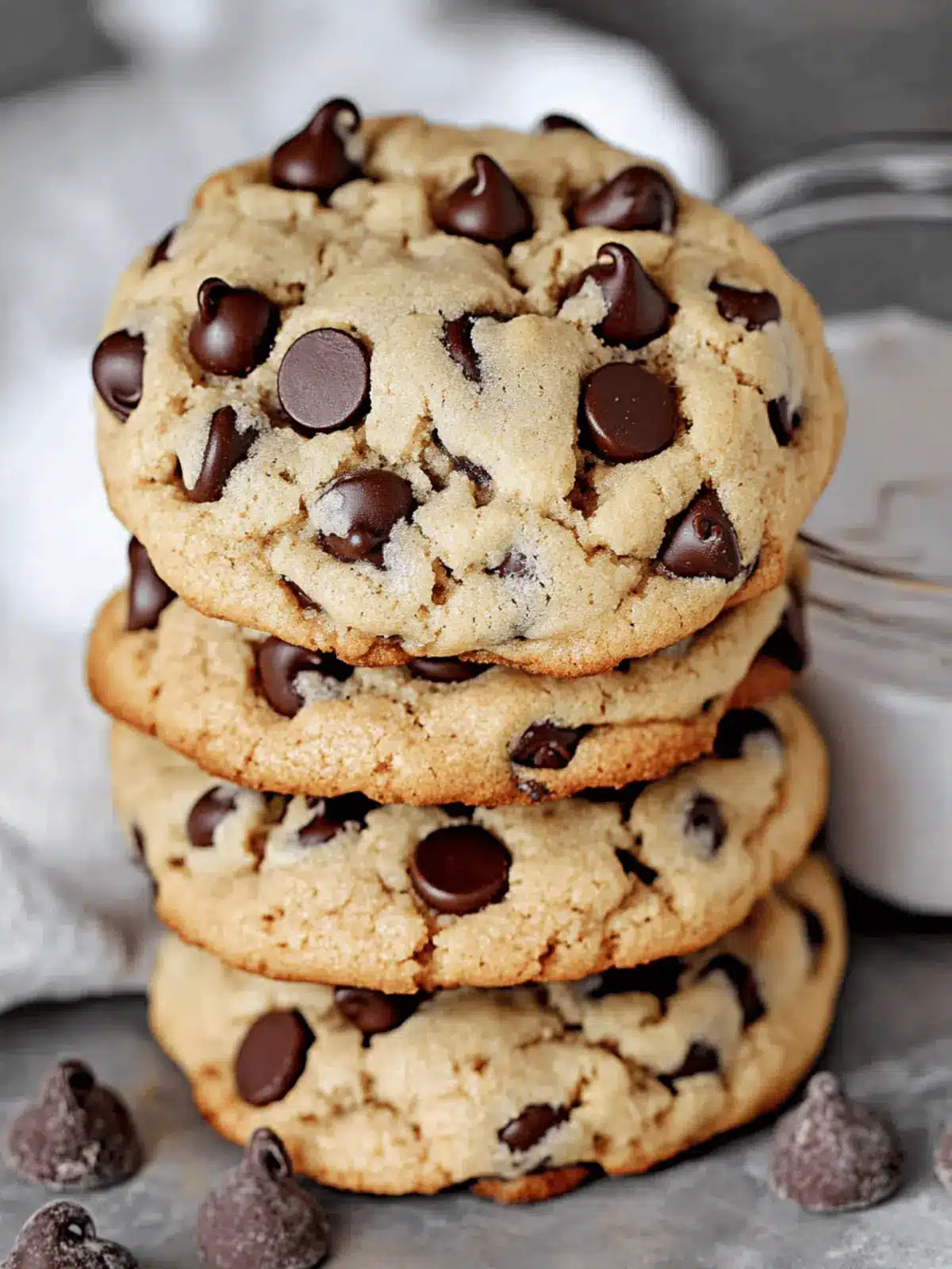 Thick Chocolate Chip Cookies That Taste Like Bakery Bliss 2 Thick Chocolate Chip Cookies