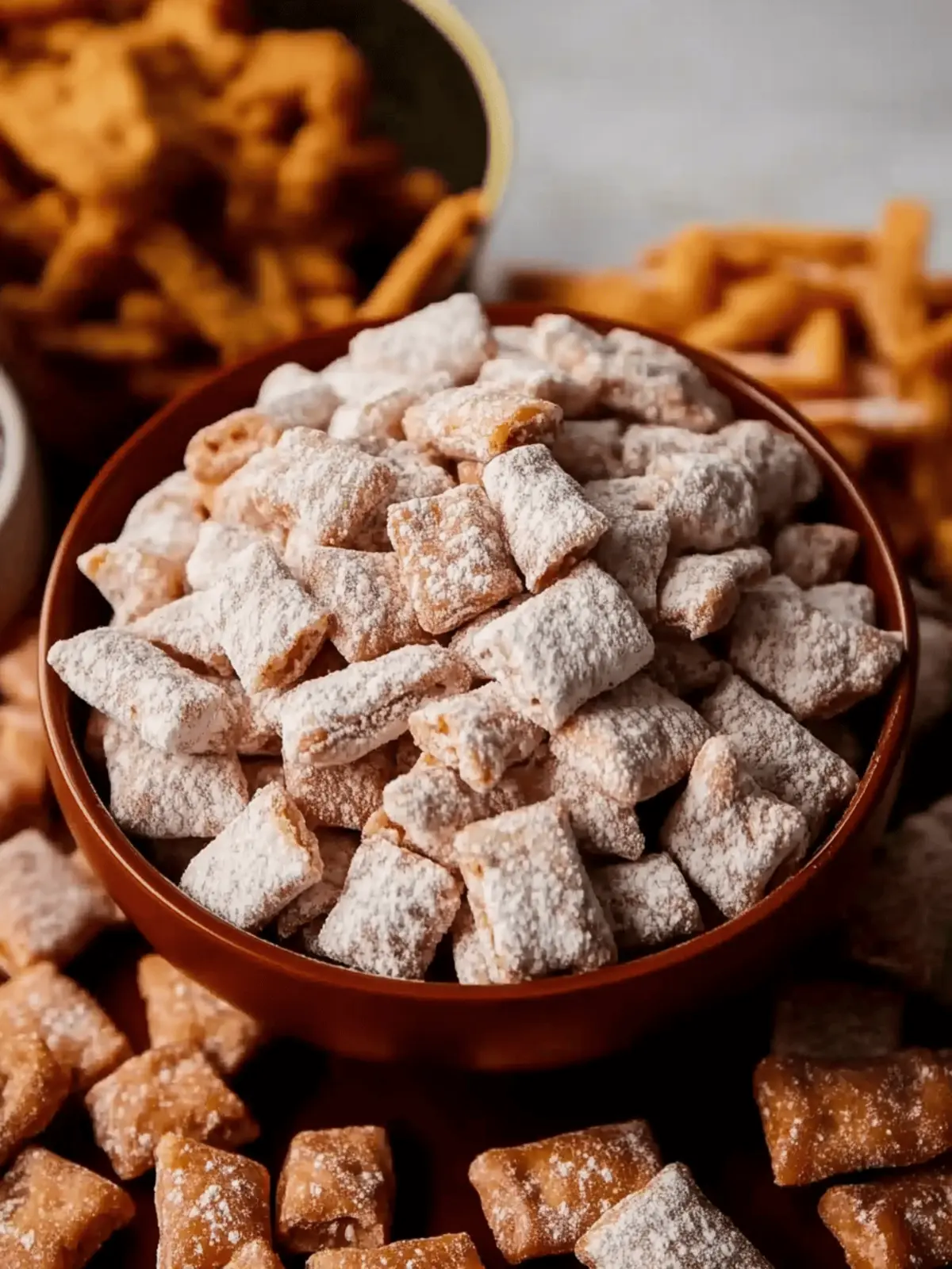 Caramel Apple Puppy Chow: Sweet Fall Crunch in 15 Minutes 2 Caramel Apple Puppy Chow