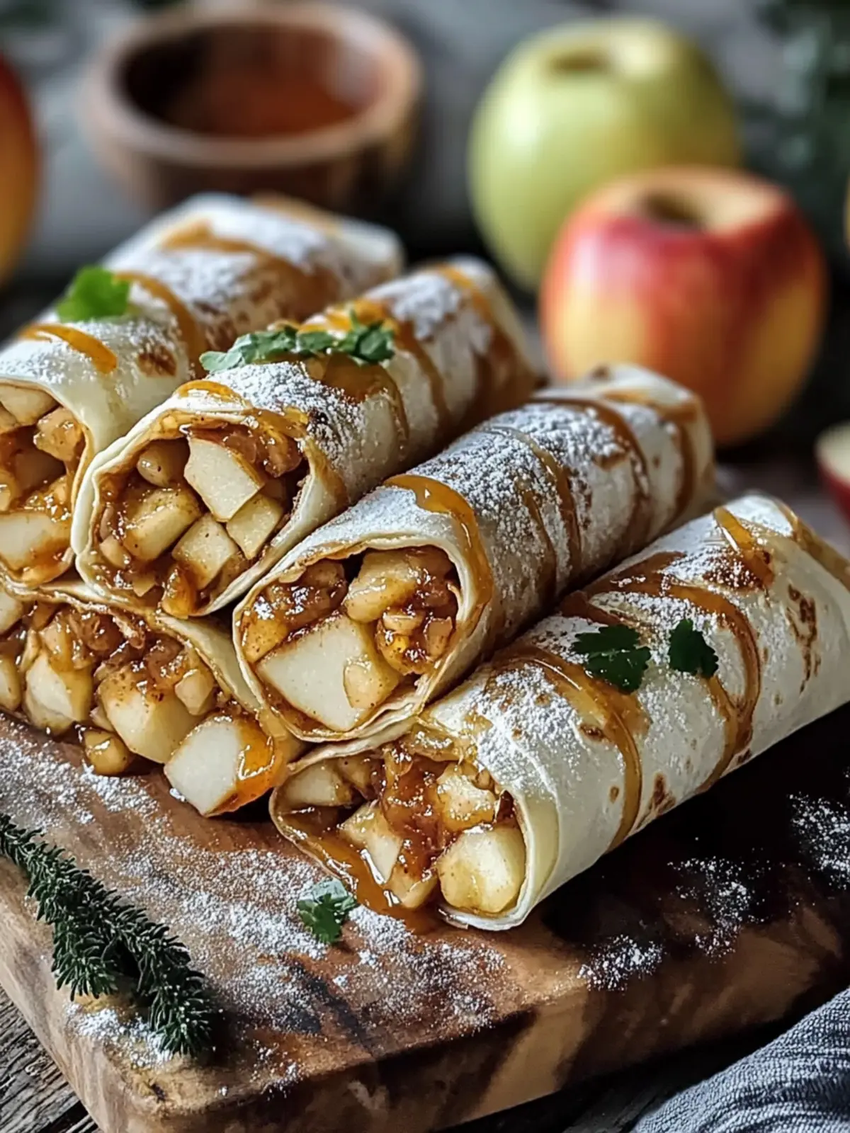 Sweet Apple Butter Wraps That Will Warm Your Heart! 4 Sweet Apple Butter Wraps